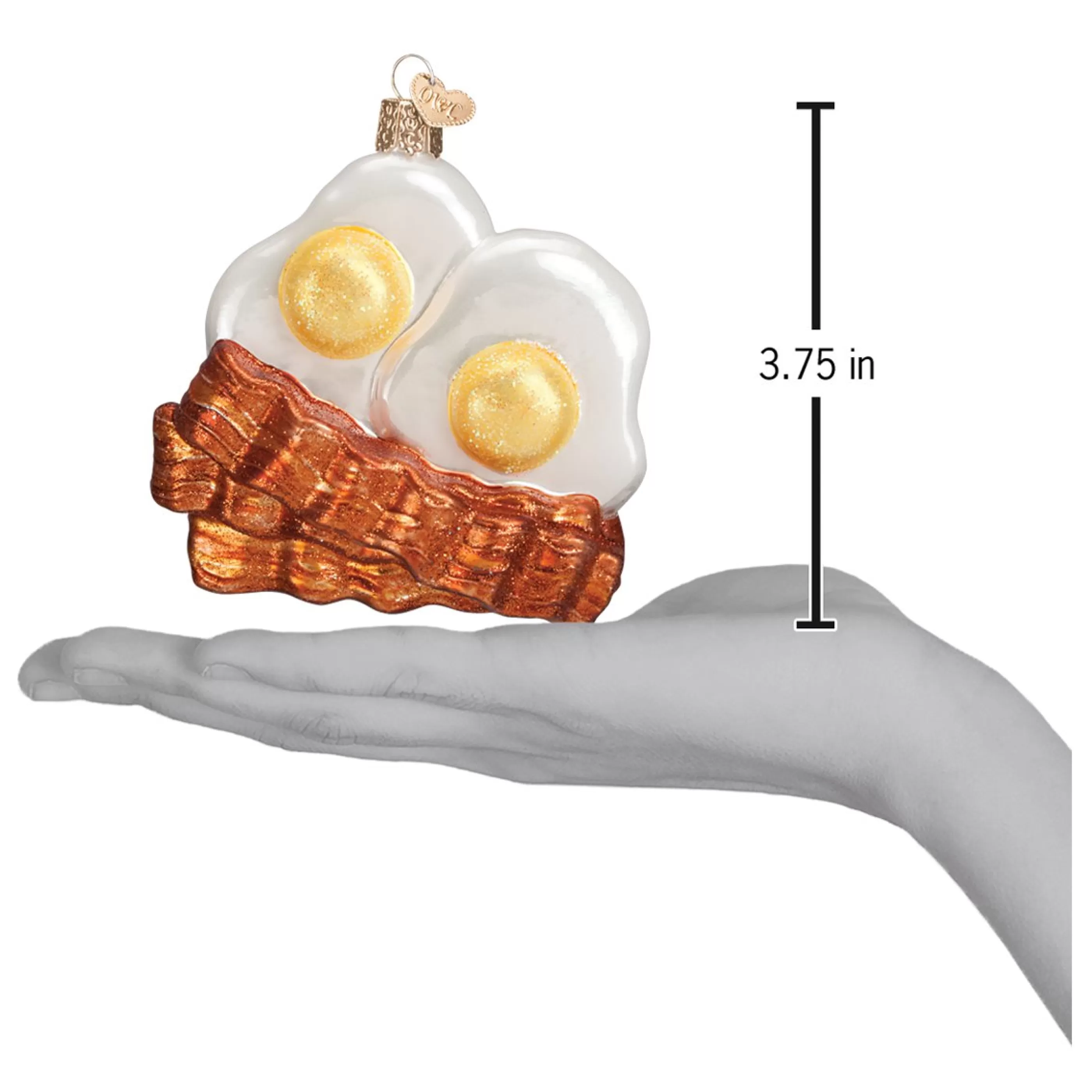 DUPLICATE FACTORY Bacon And Eggs Ornament