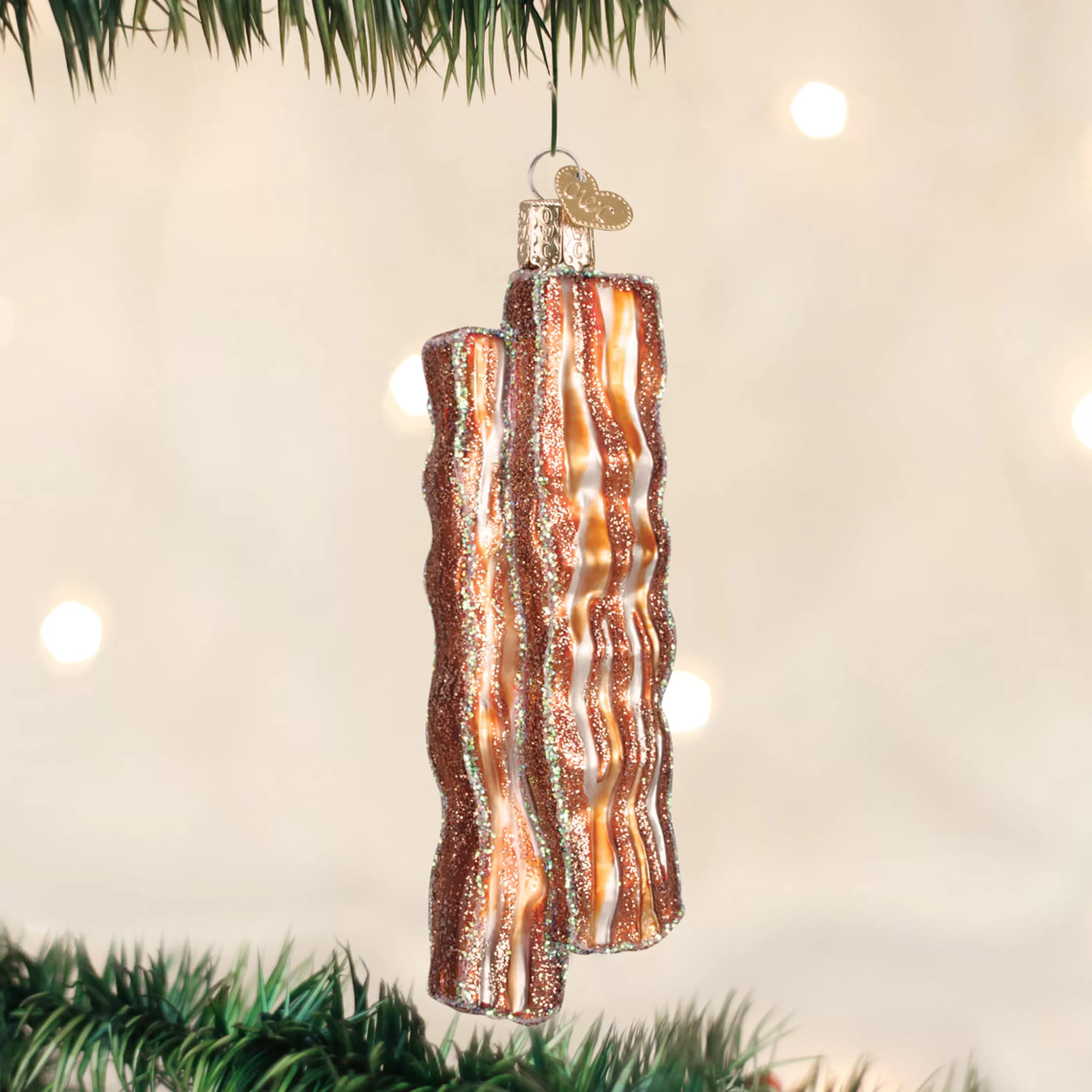 DUPLICATE FACTORY Bacon Strips Ornament