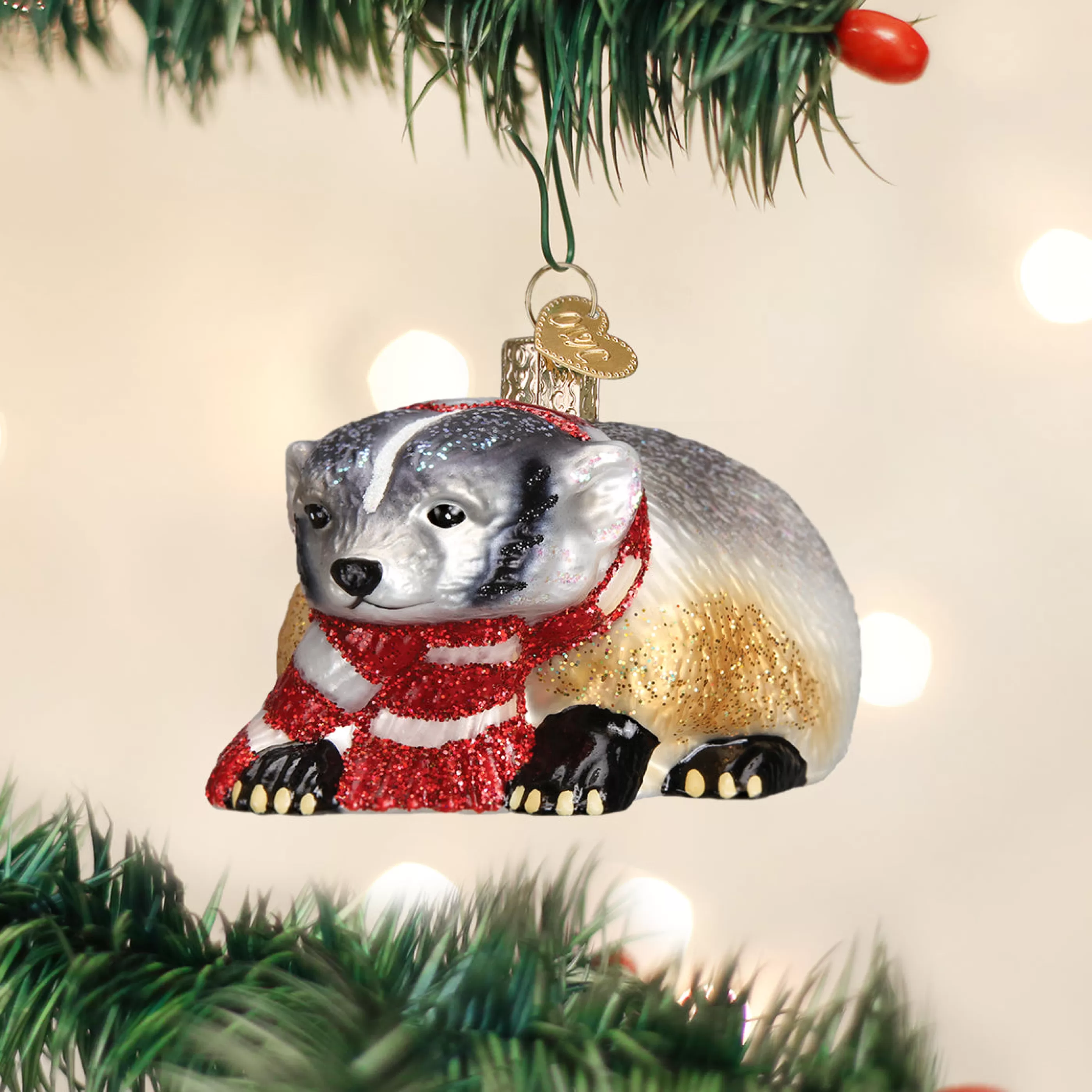 DUPLICATE FACTORY Badger Ornament