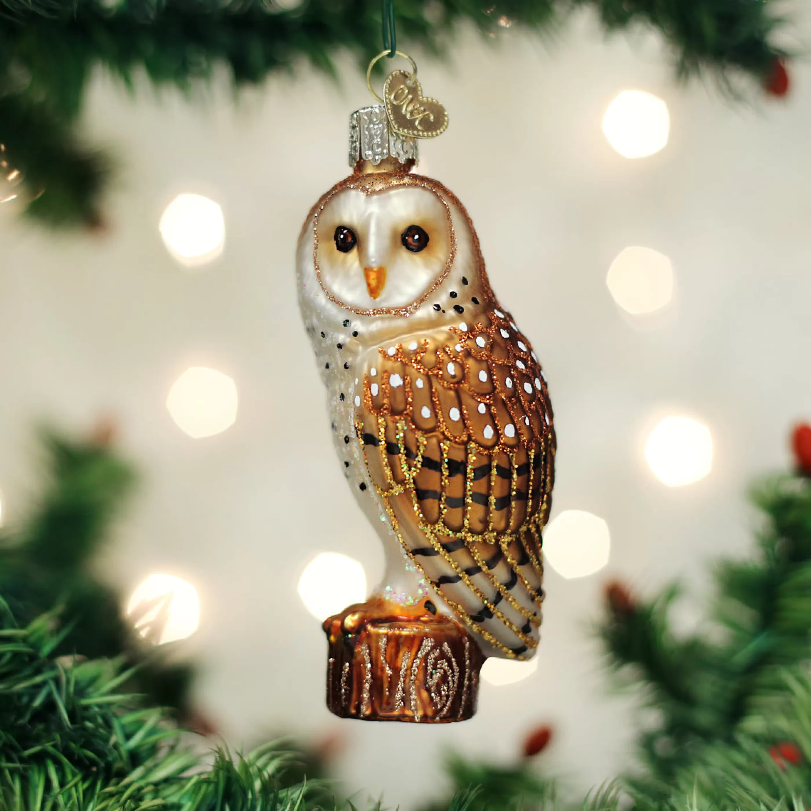 DUPLICATE FACTORY Barn Owl Ornament