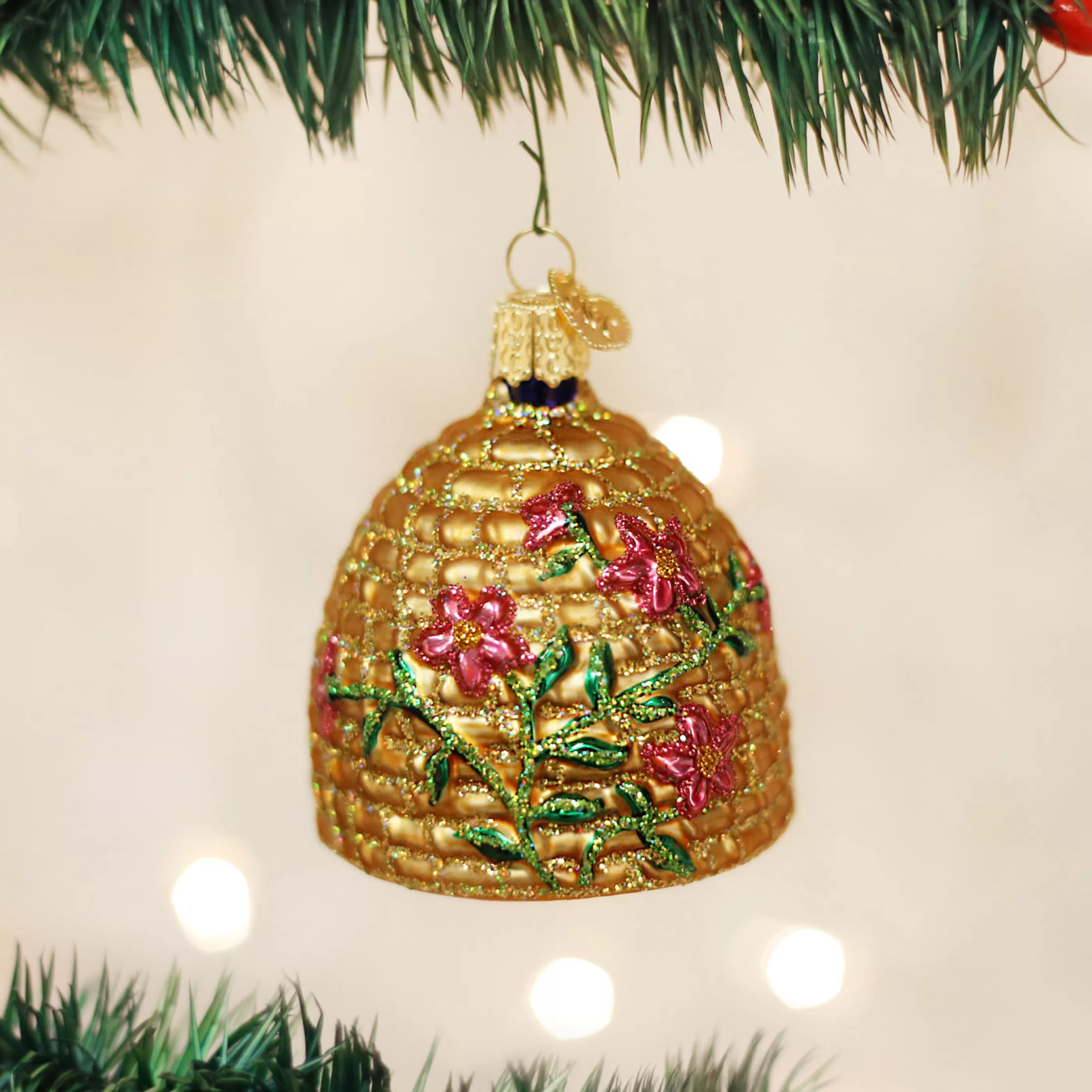 DUPLICATE FACTORY Bee Skep Ornament
