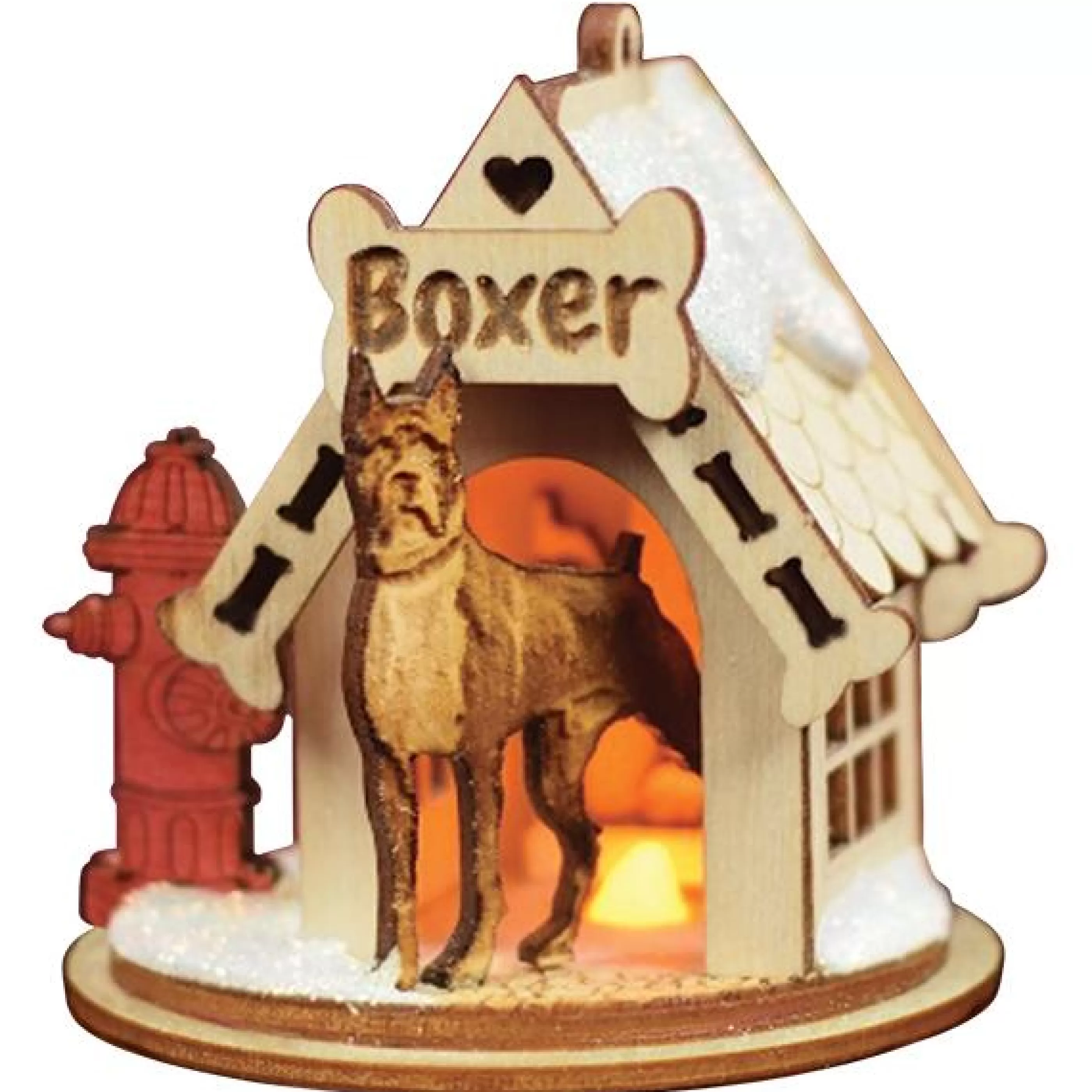 HR Boxer-K9115 Ornament