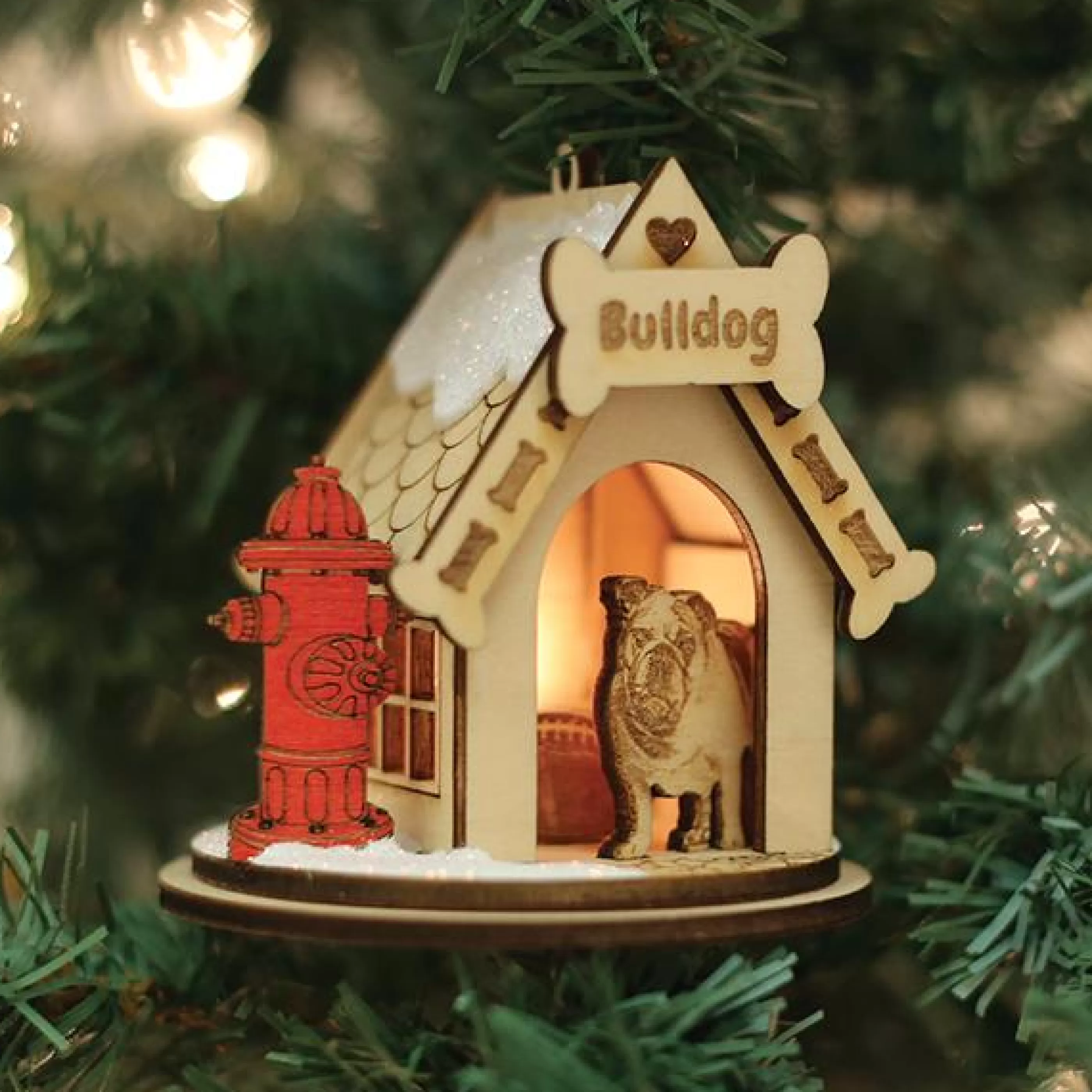 HR Bulldog-K9113 Ornament