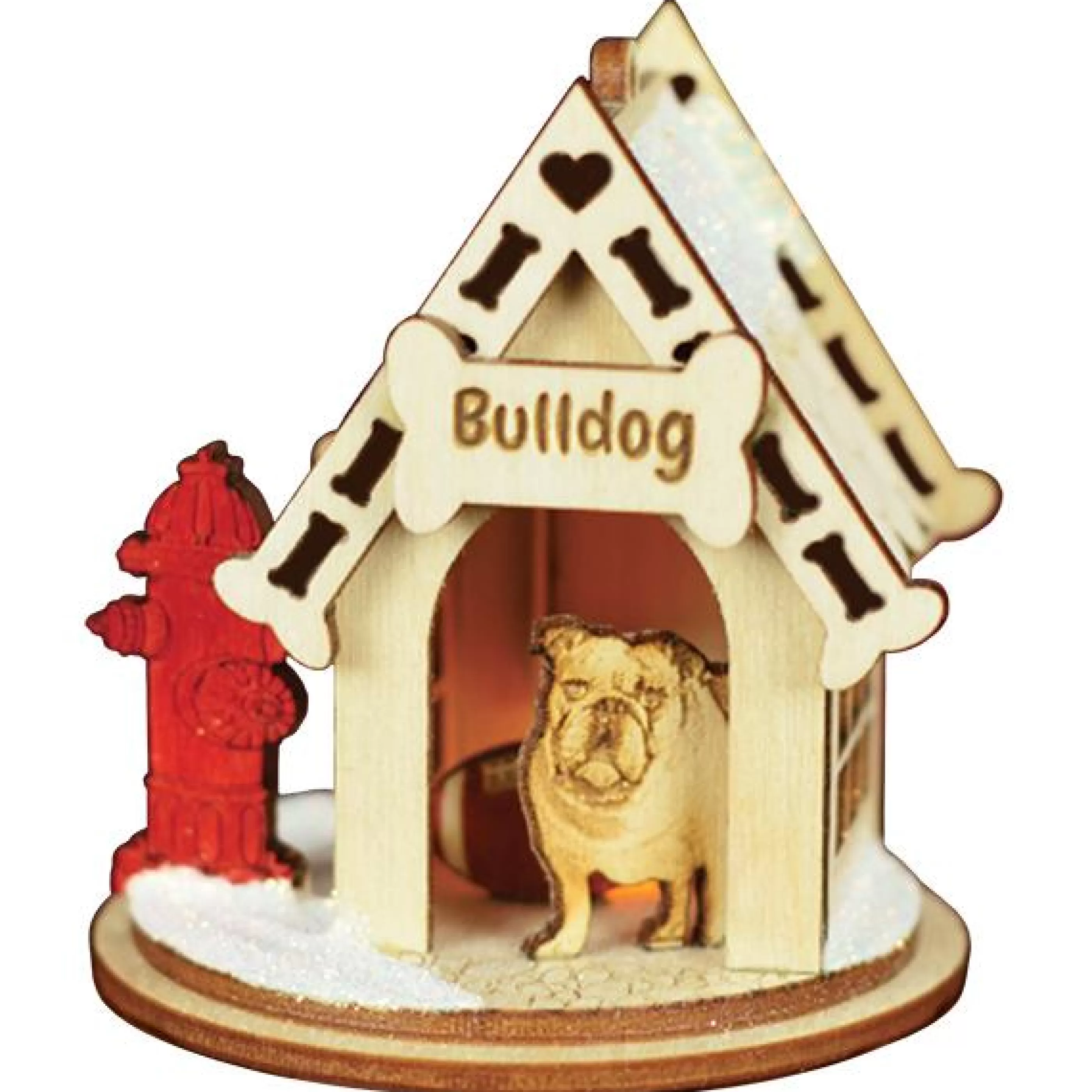 HR Bulldog-K9113 Ornament