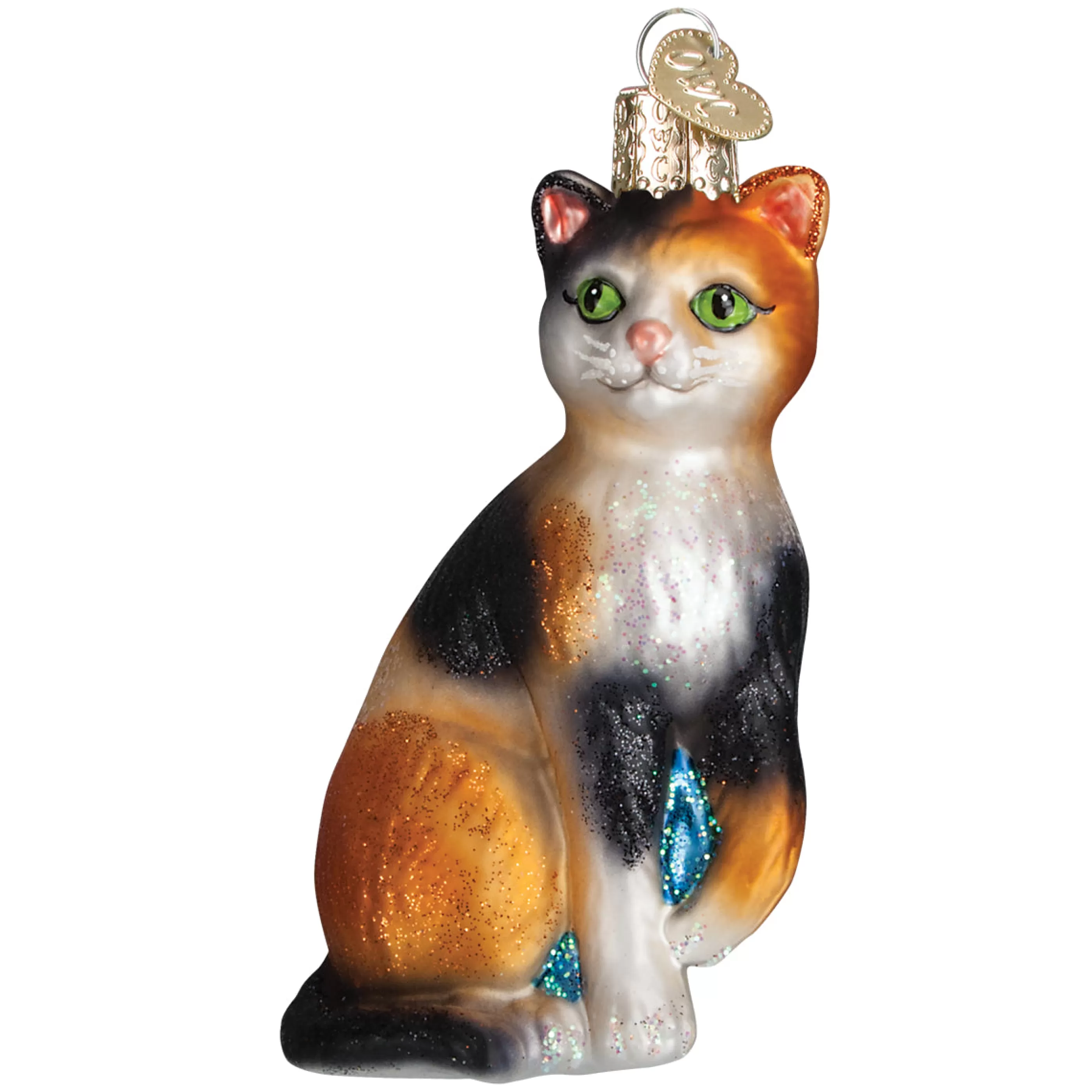 DUPLICATE FACTORY Calico Cat Ornament