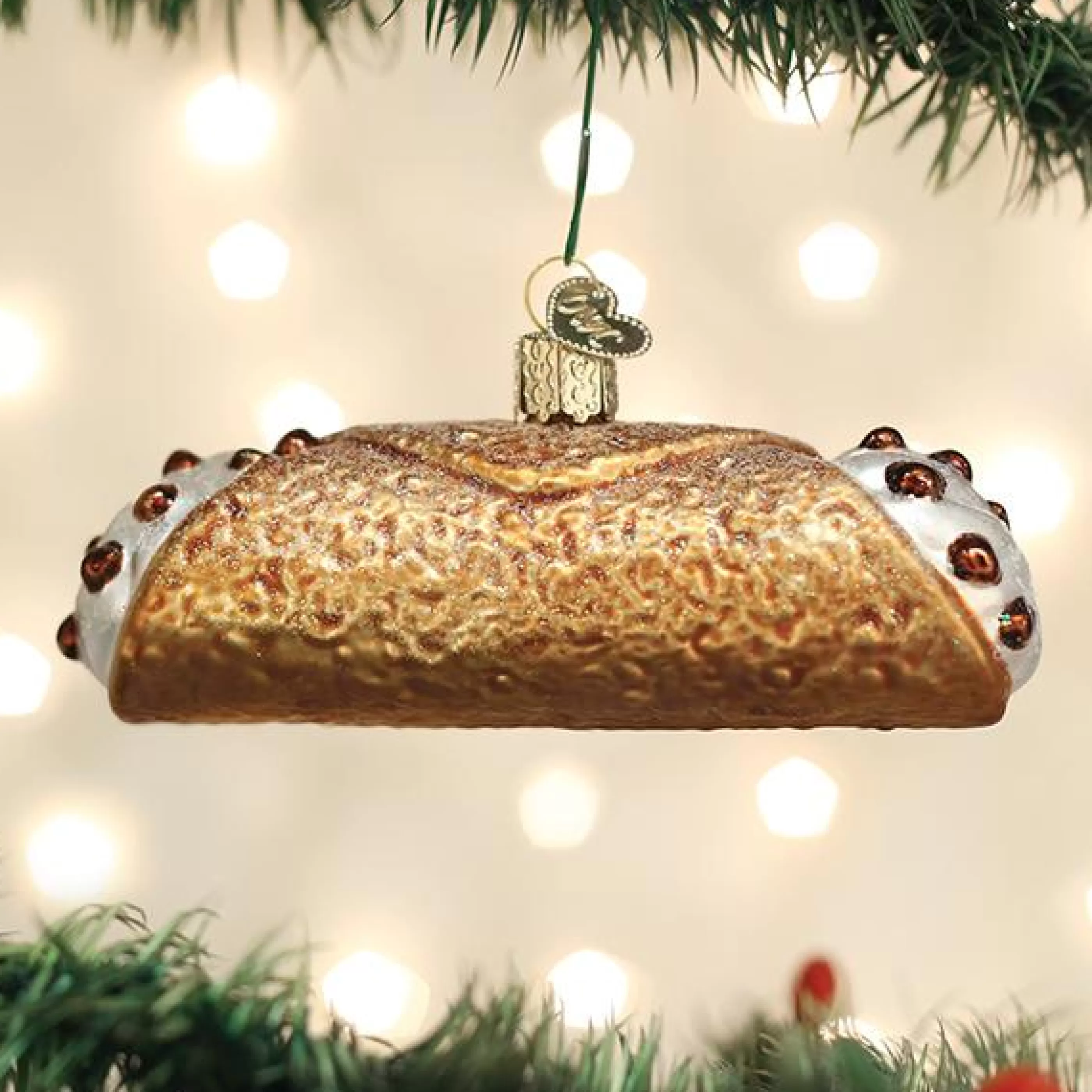 DUPLICATE FACTORY Cannoli Ornament