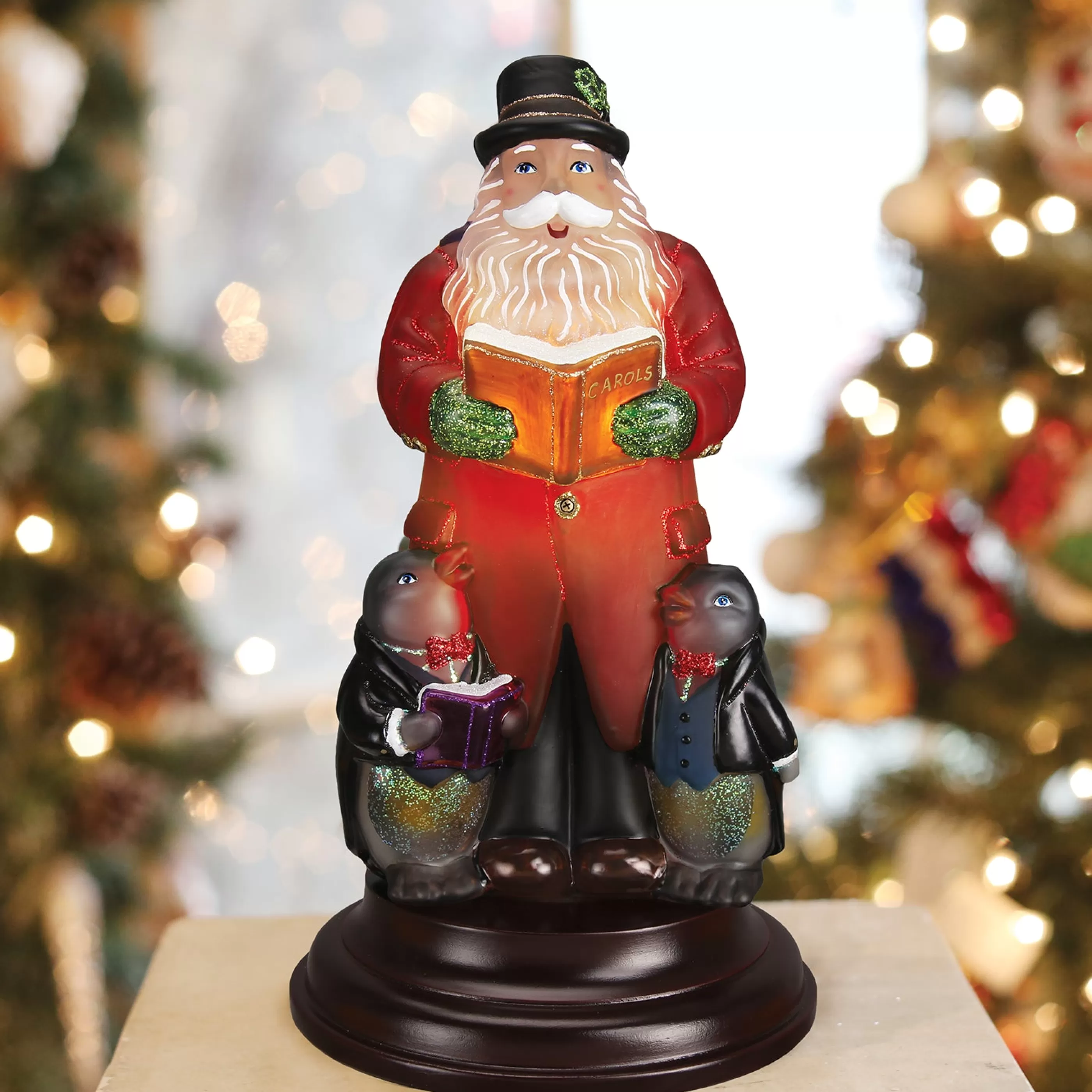 Guining Caroling Santa Night Light