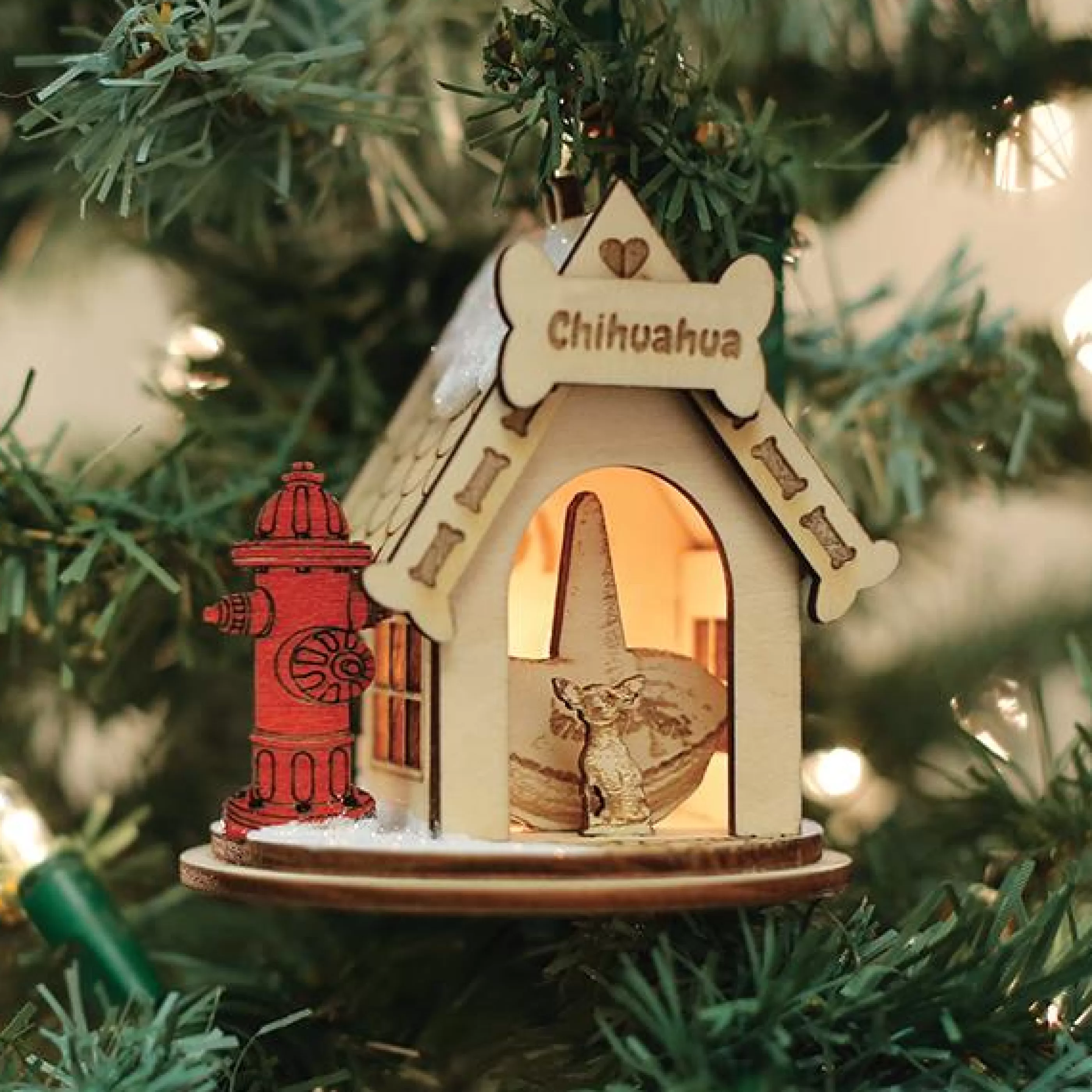 HR Chihuahua-K9102 Ornament