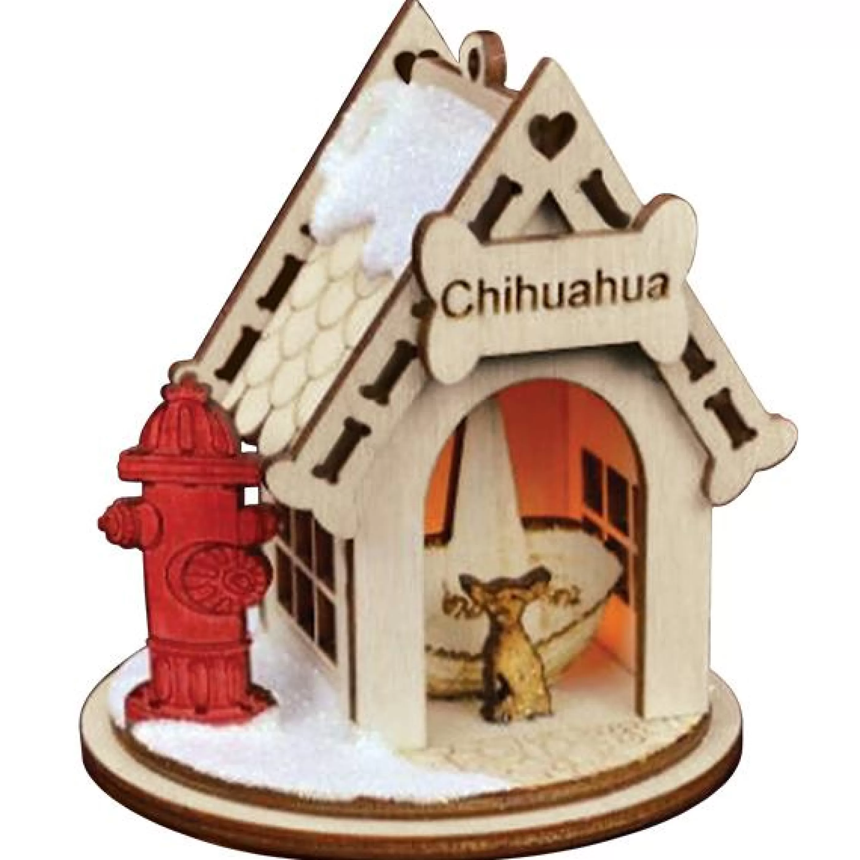 HR Chihuahua-K9102 Ornament