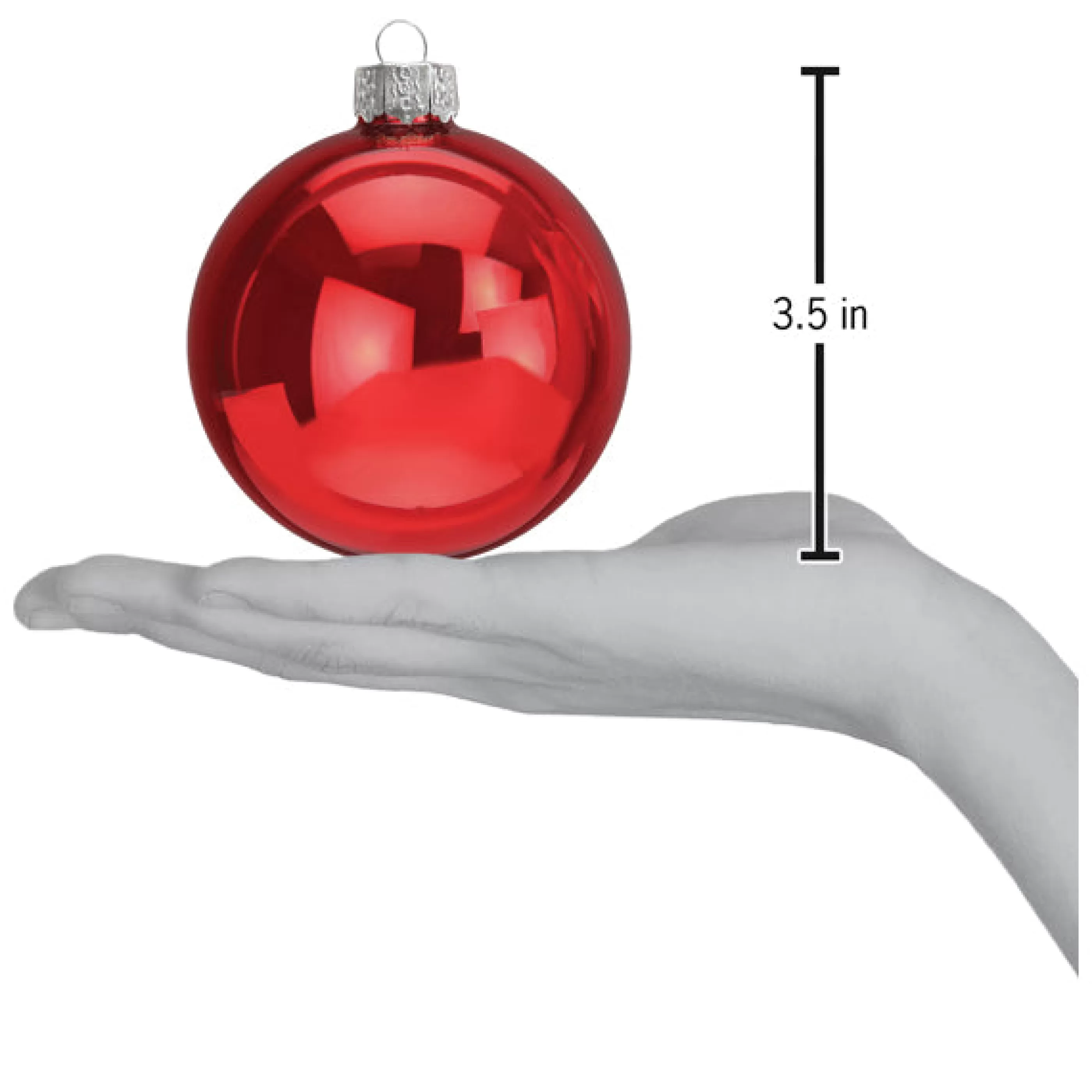 * Classics Balls - 3.5" 6 Count Ornament
