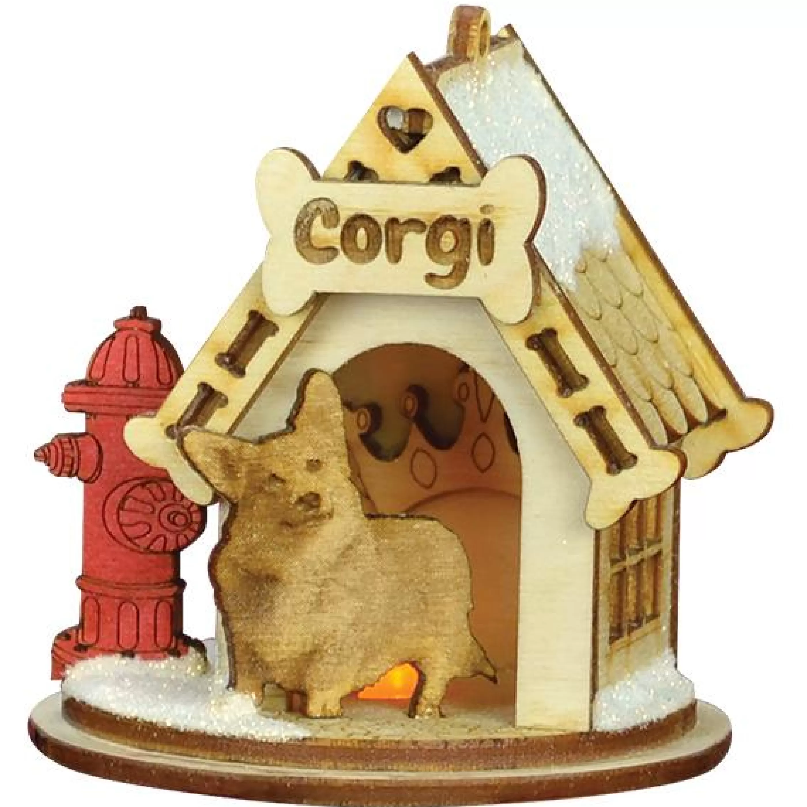 HR Corgi-K9117 Ornament