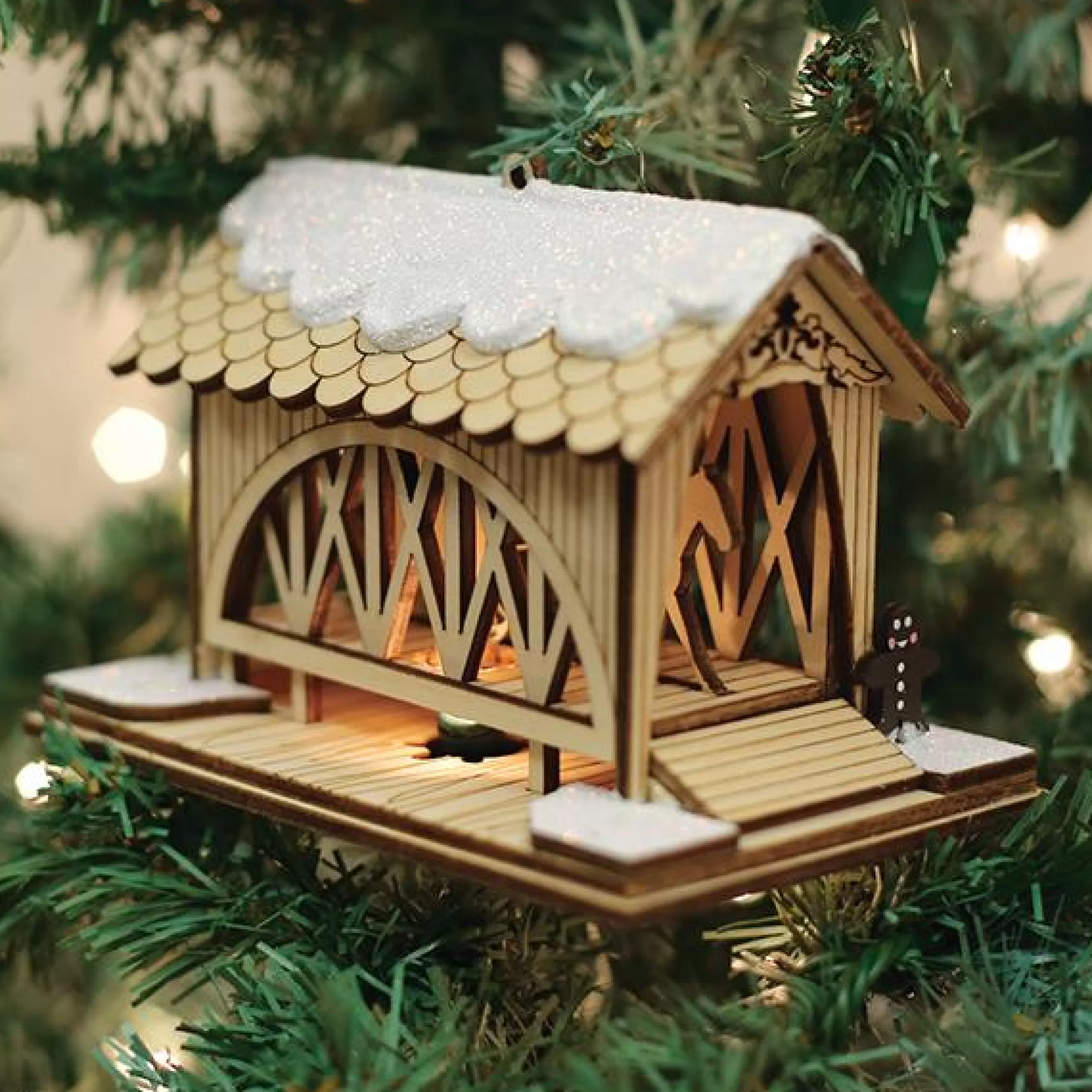 HR Covered Bridge & Sleigh-Gc111