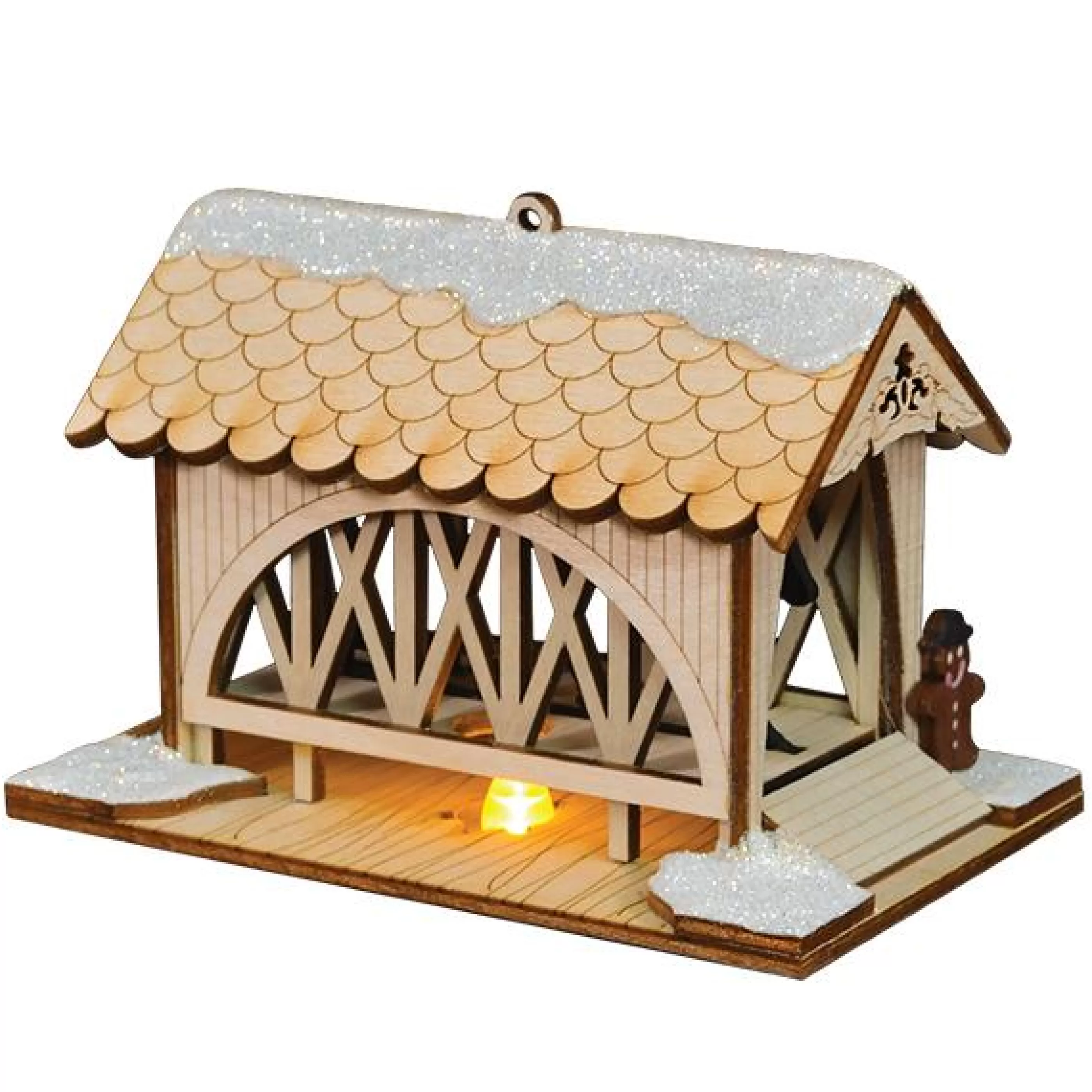 HR Covered Bridge-Amish Buggy