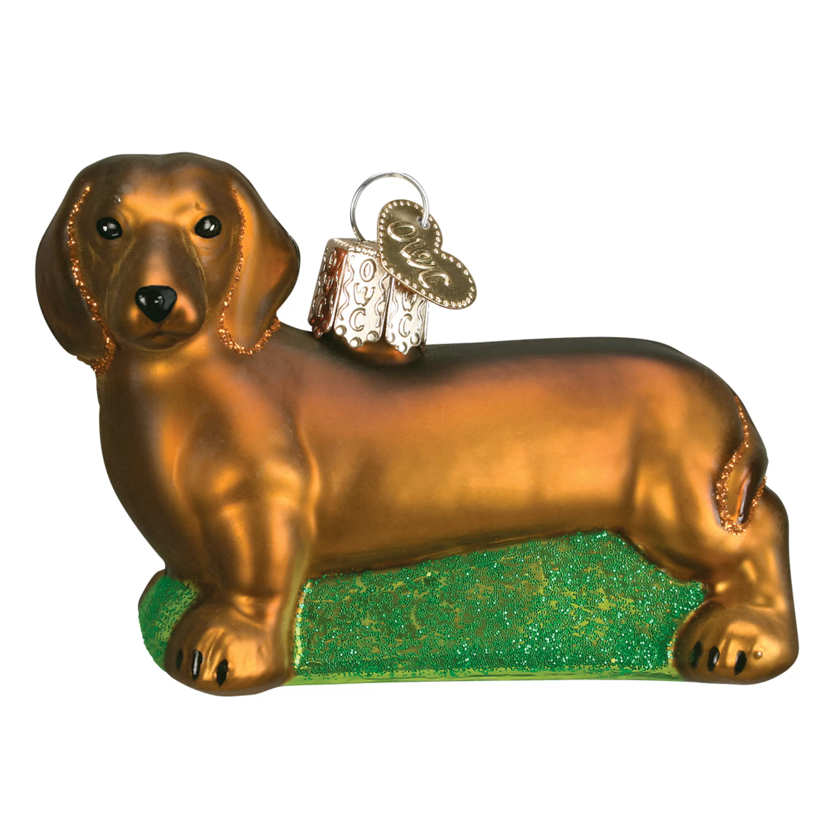 DUPLICATE FACTORY Dachshund Christmas Ornament