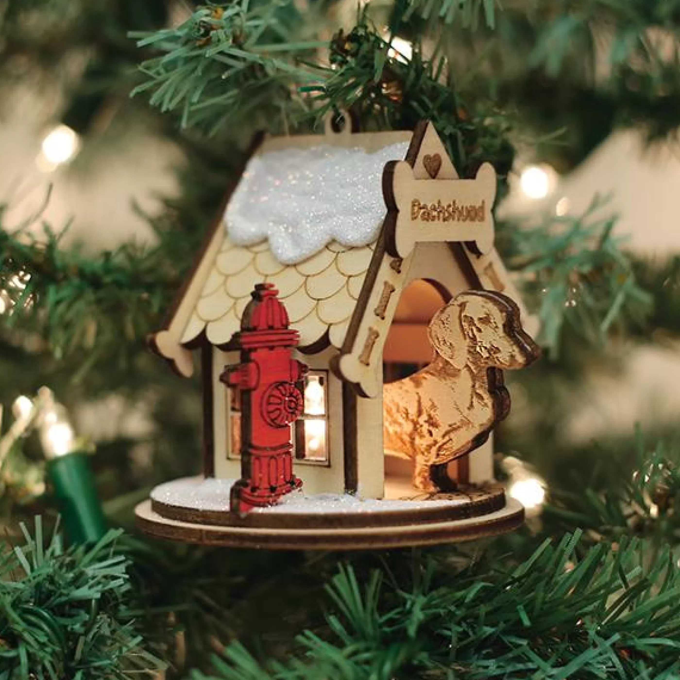 HR Dachshund-K9104 Ornament