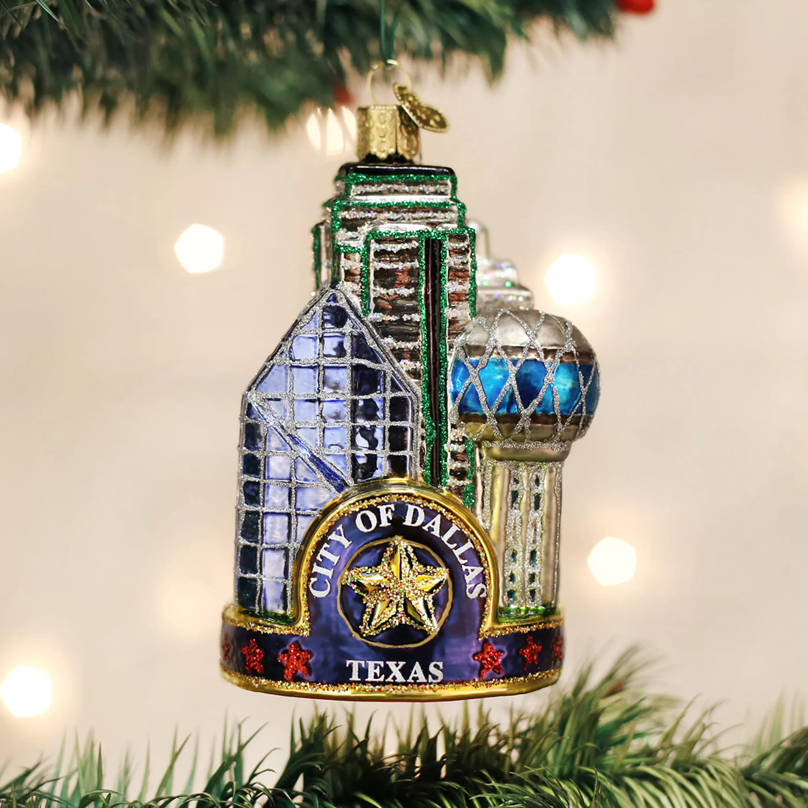 Kasa World Ltd Dallas City Ornament