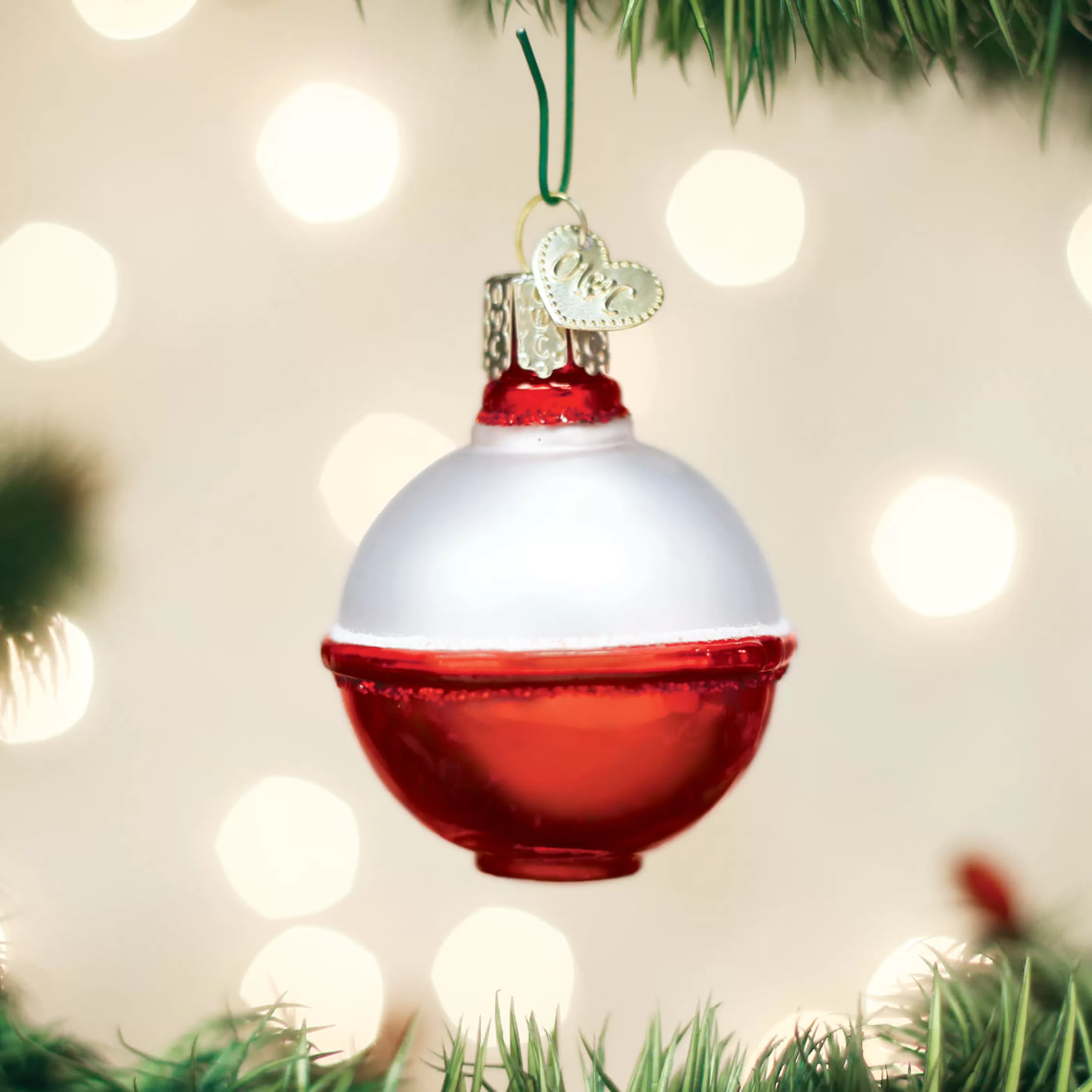 EAST WEST Fishing Bobber Ornament