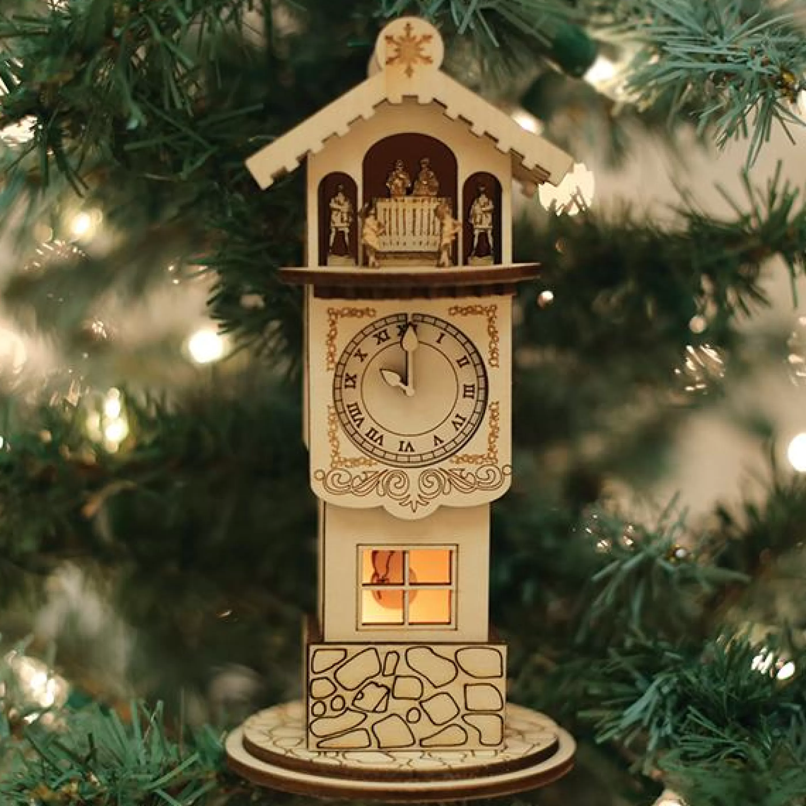 HR Ginger Clock Tower-Gc109