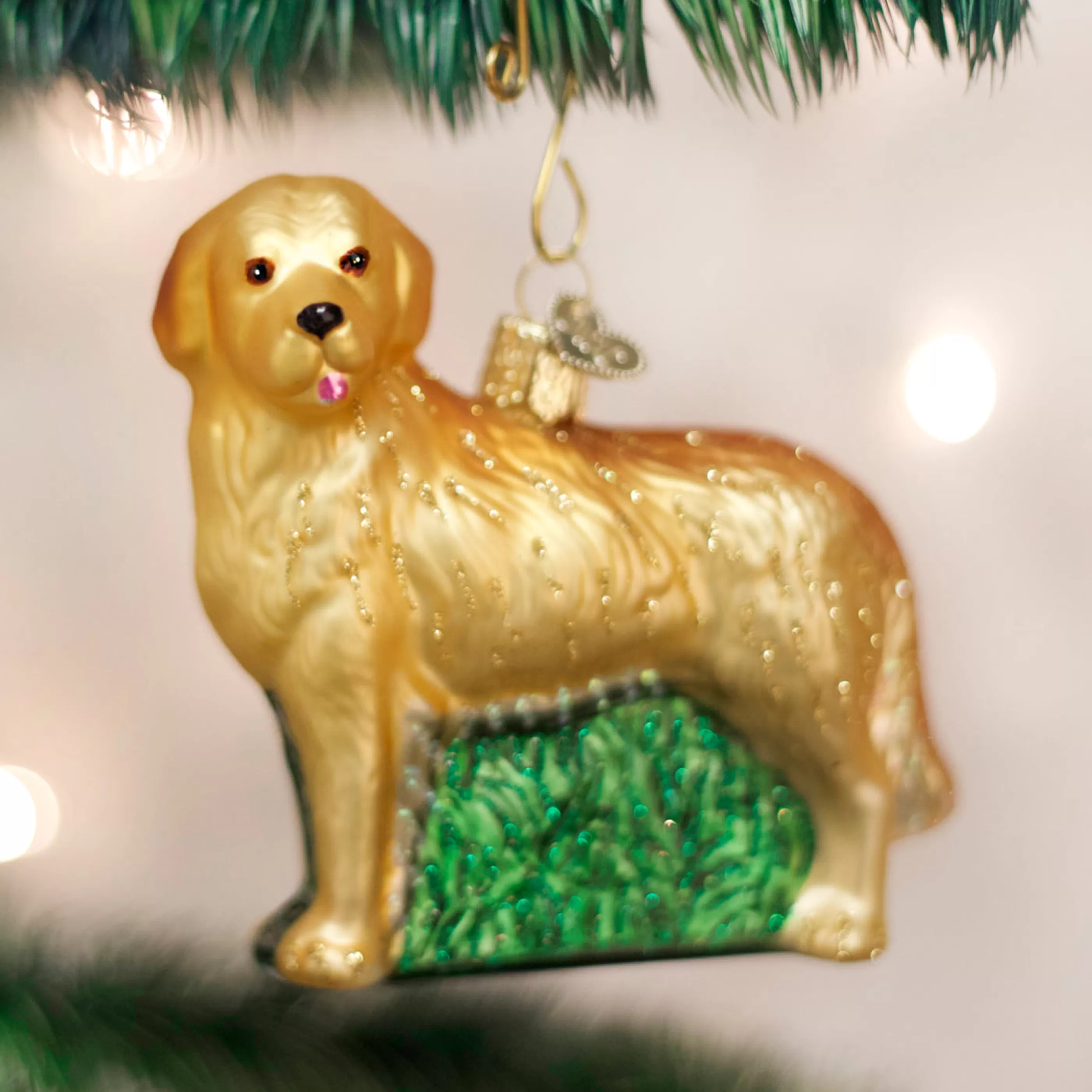 DUPLICATE FACTORY Golden Retriever Ornament