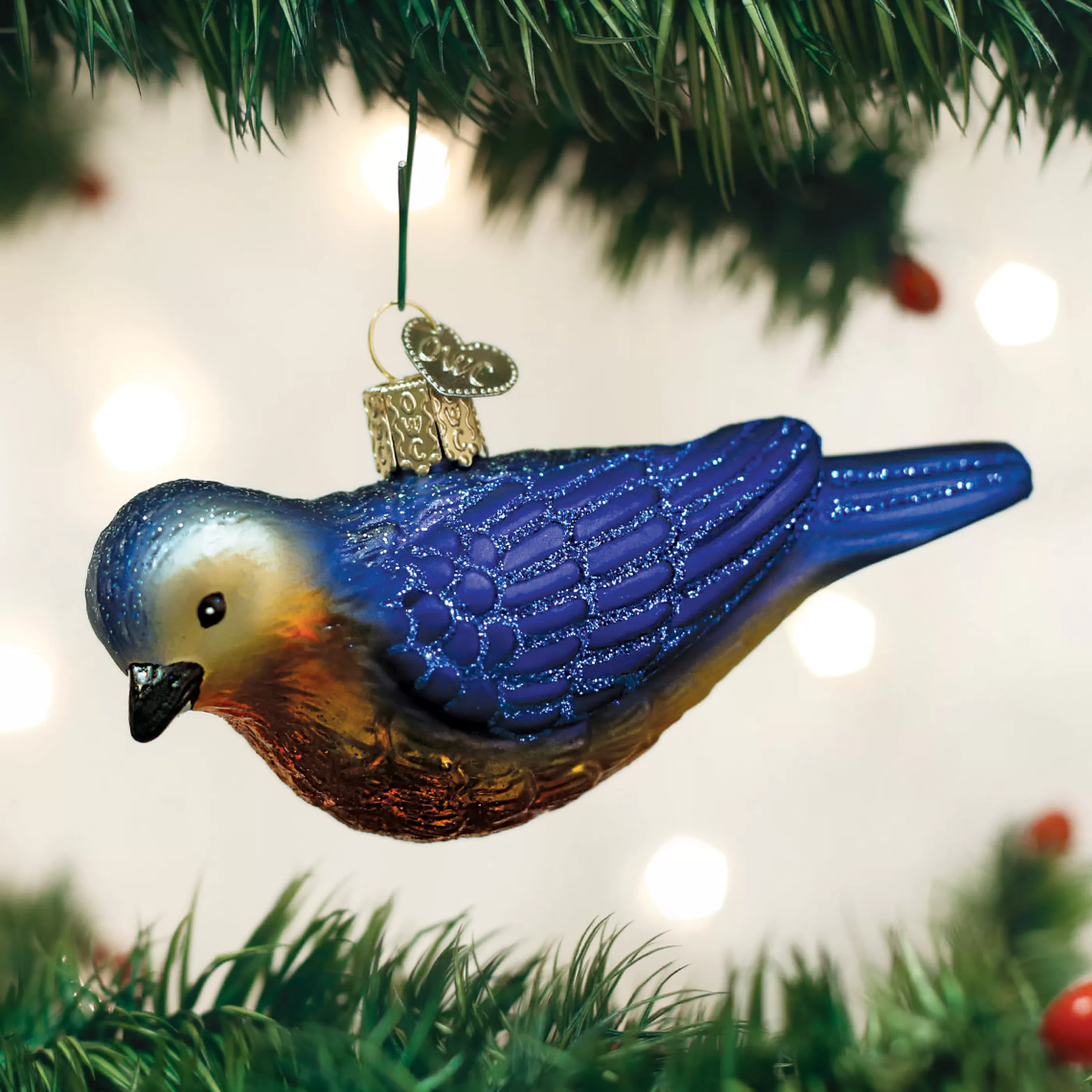 DUPLICATE FACTORY Hanging Western Bluebird