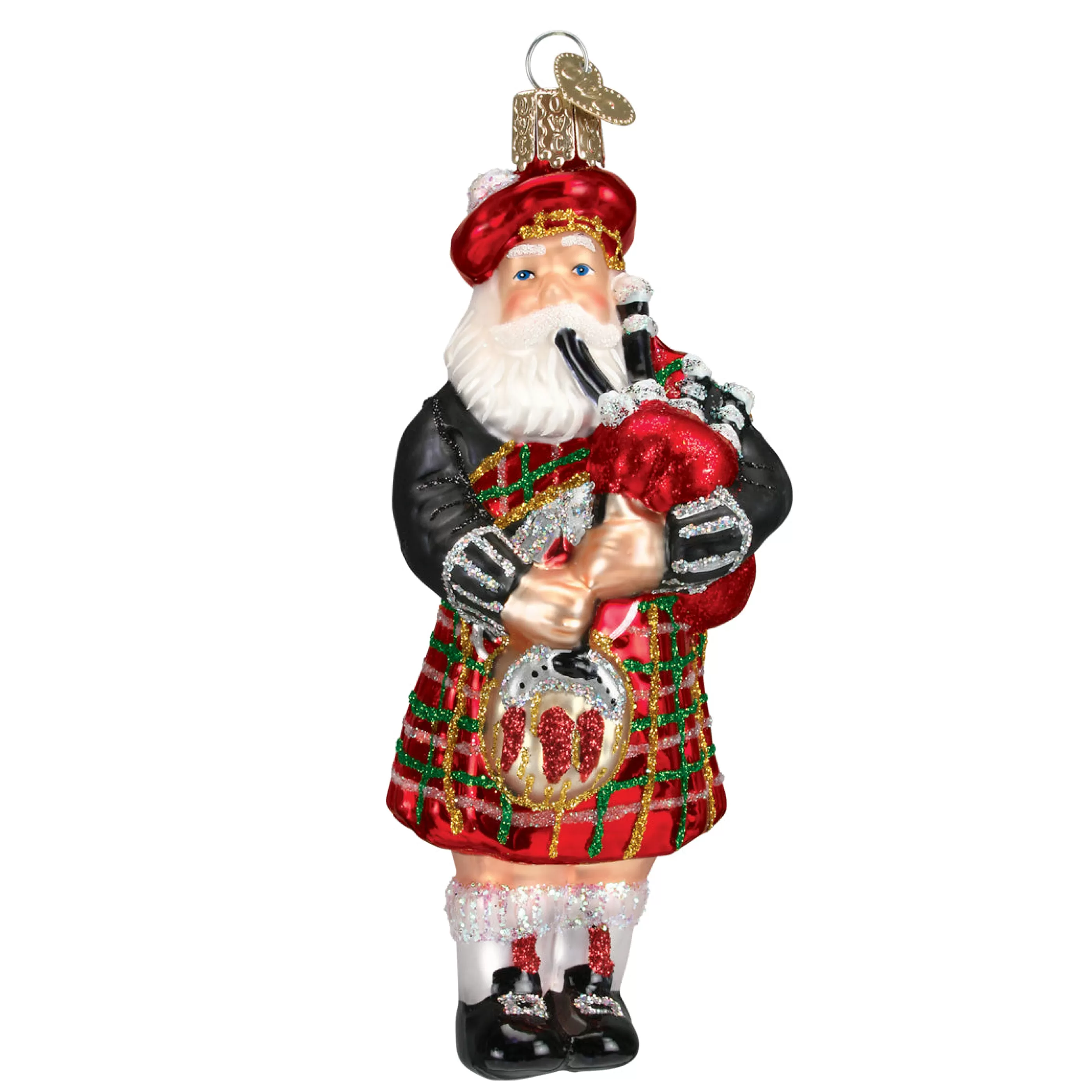 DUPLICATE FACTORY Highland Santa Ornament