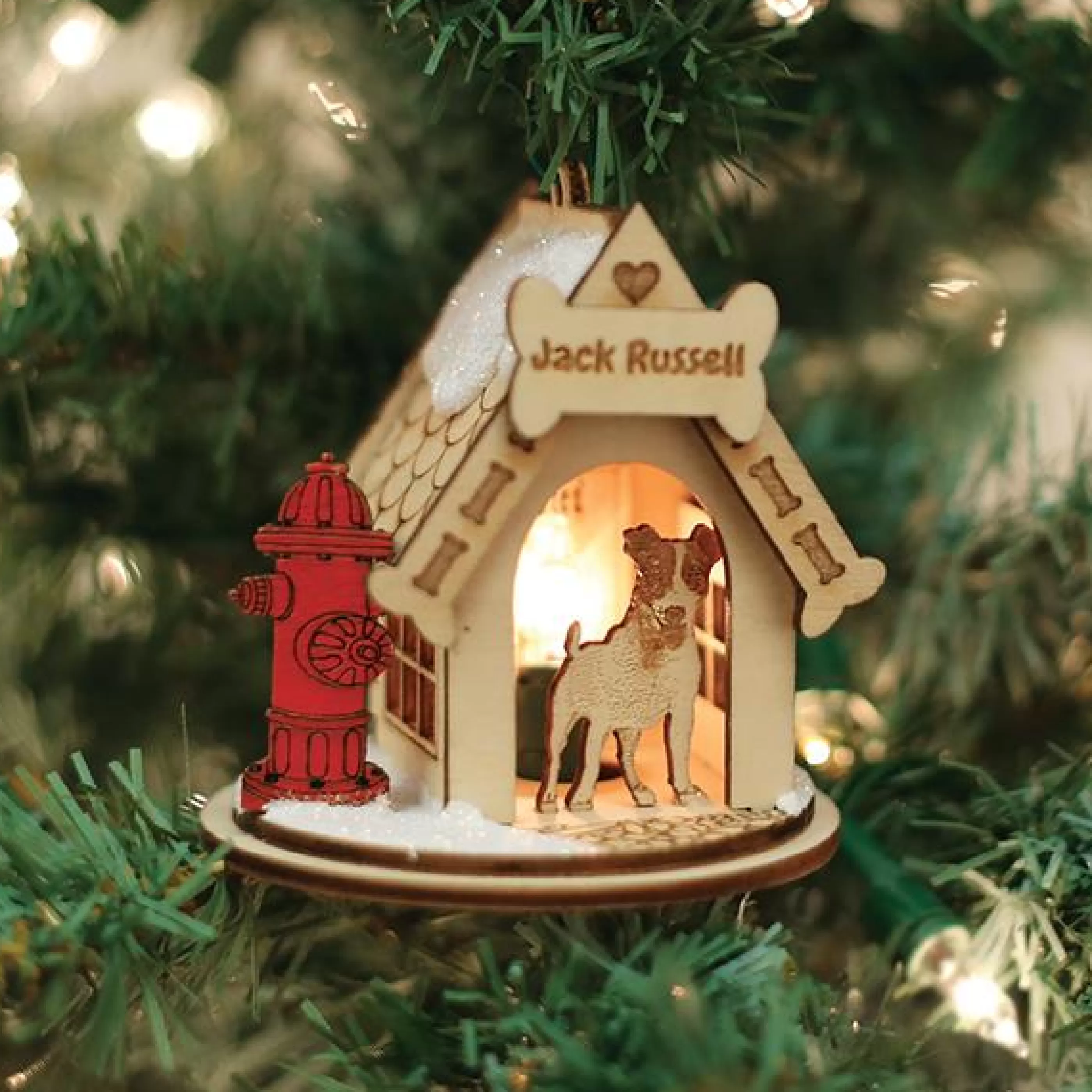HR Jack Russel-K9111 Ornament
