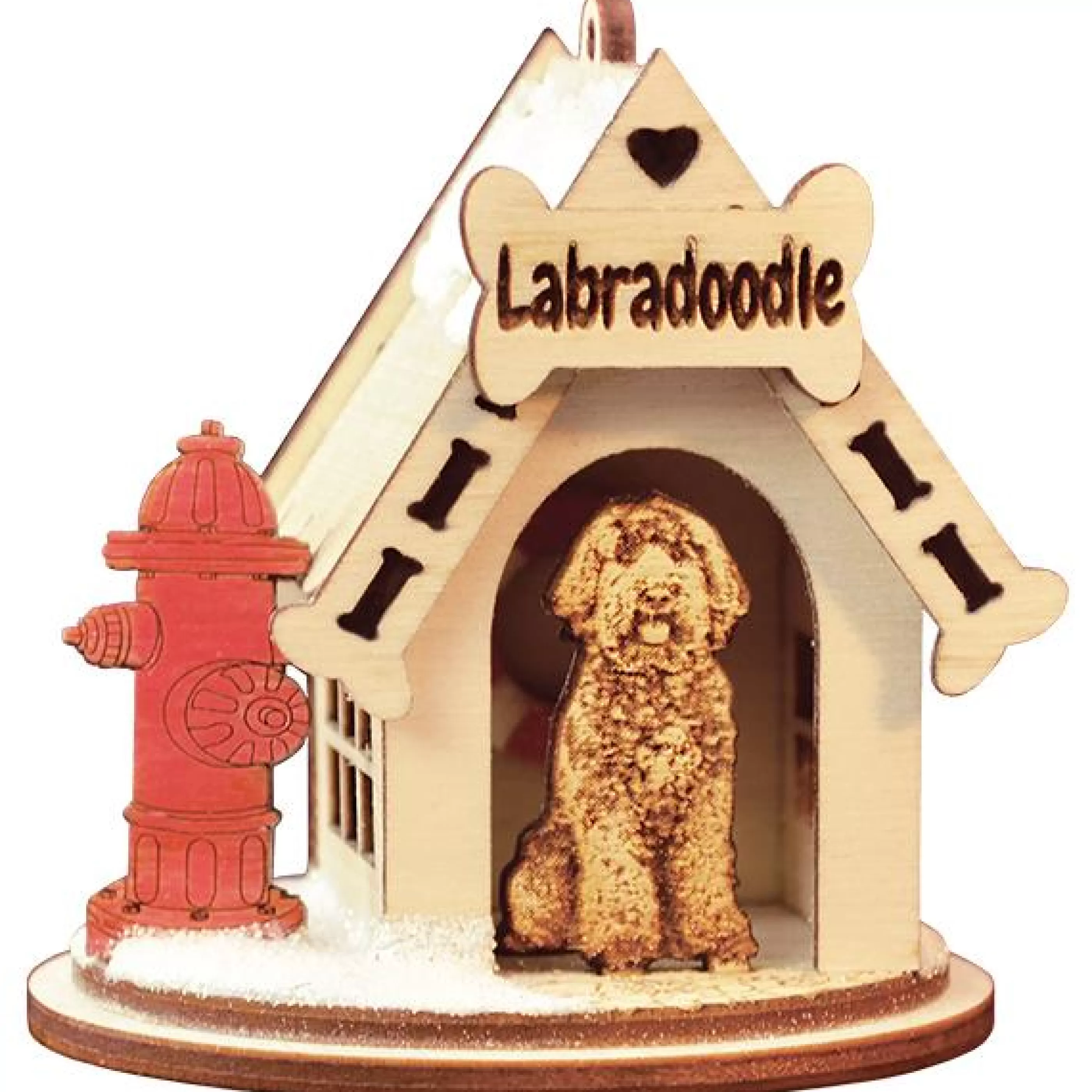 HR Labradoodle-K9120 Ornament