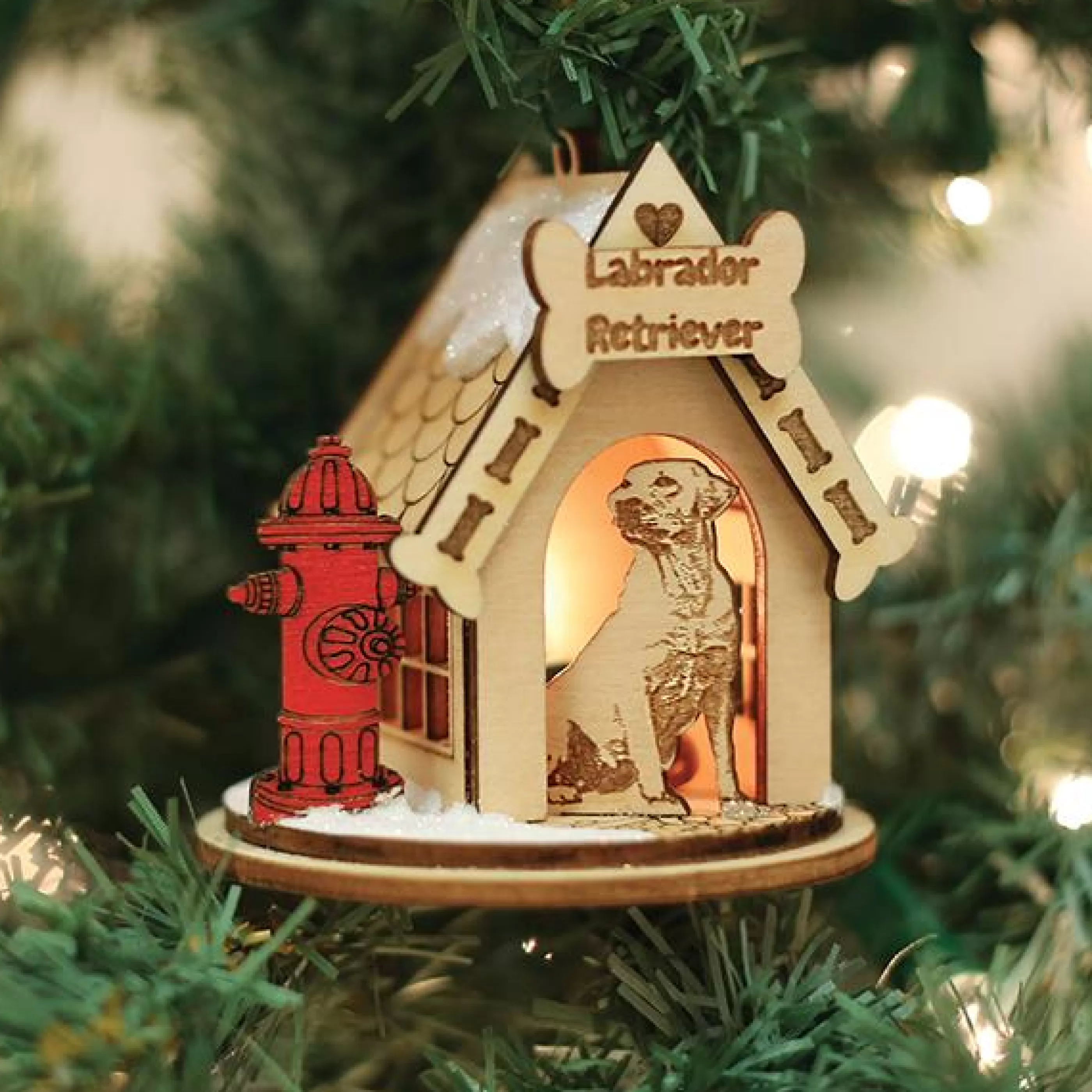 HR Labrador Retriever-K9105 Ornament