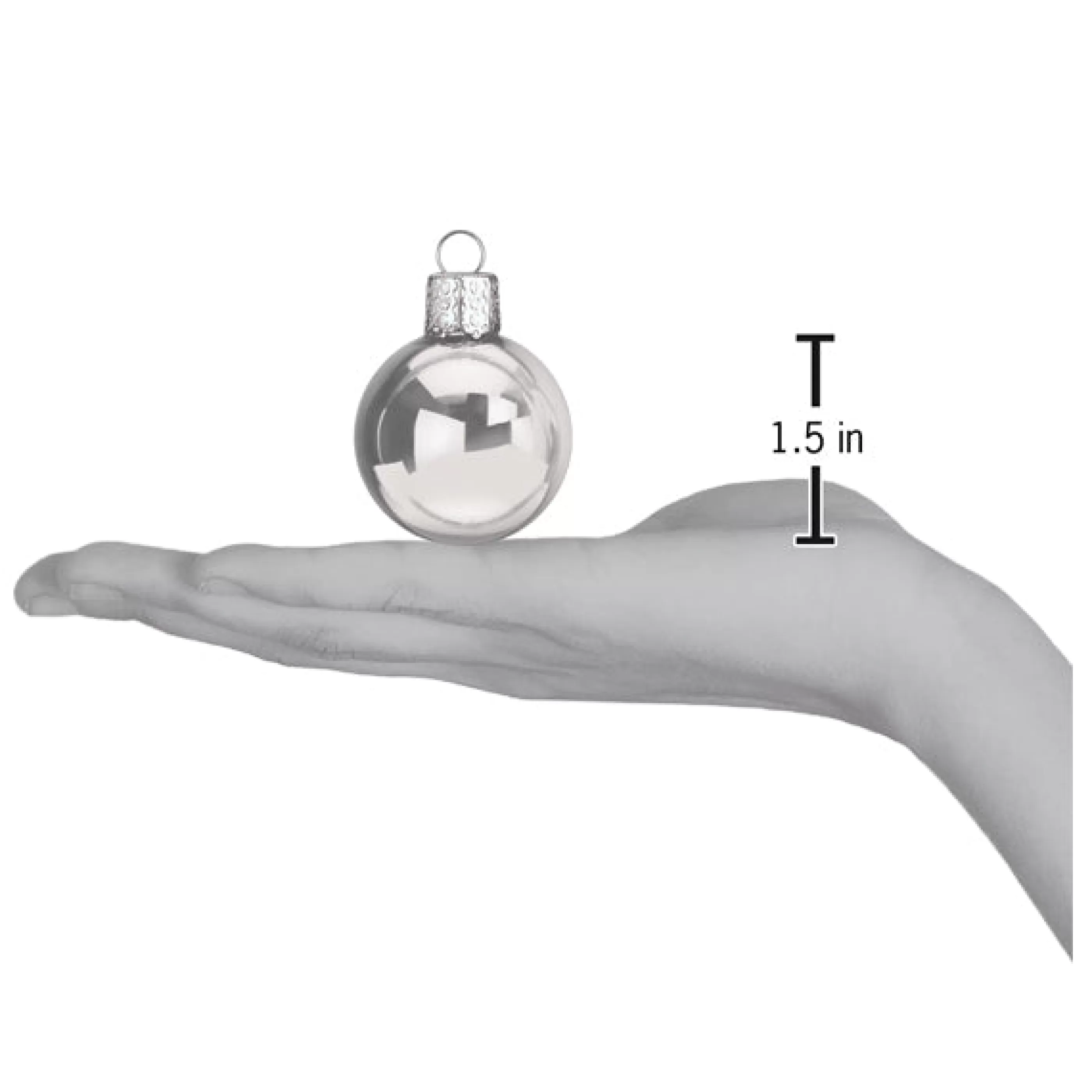 * Metallics Balls - 1.5" 12 Count Ornament