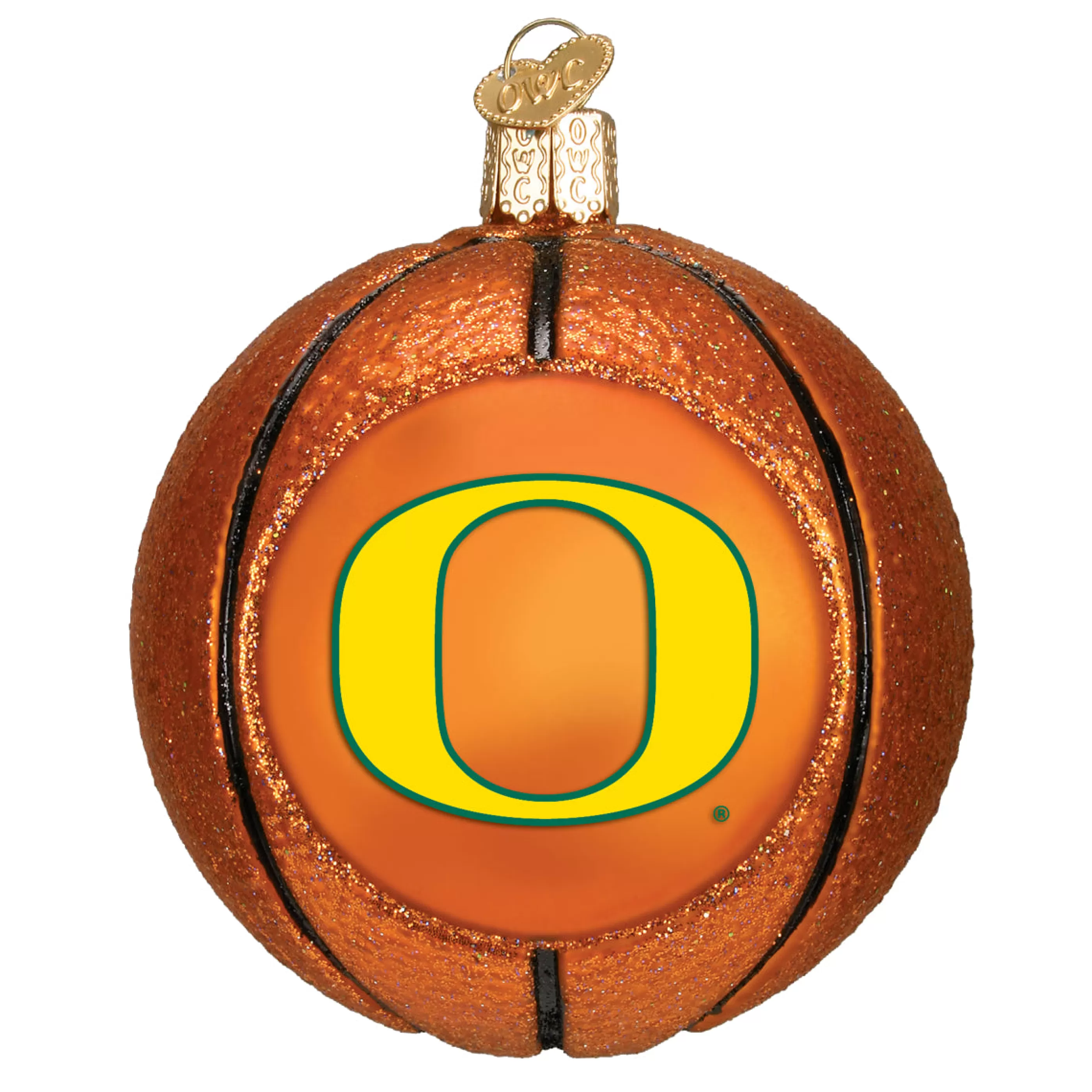 Guining Oregon Basketball Ornament