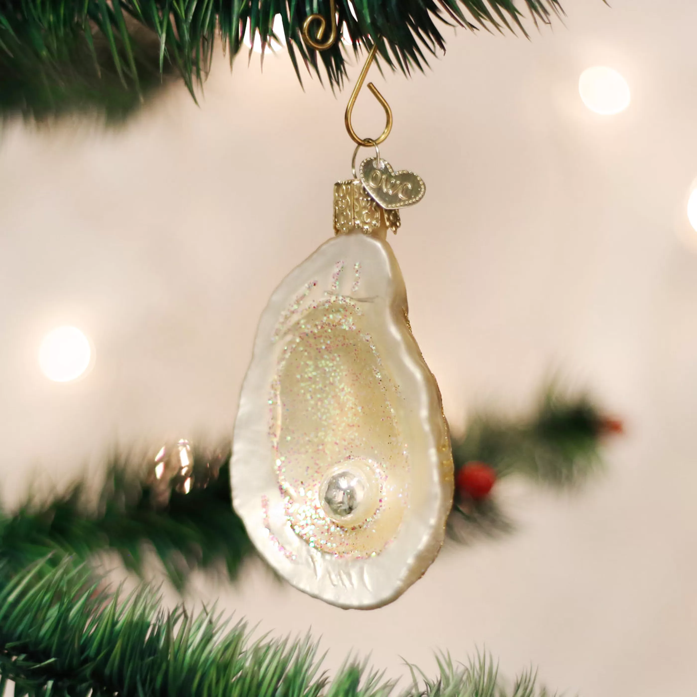 DUPLICATE FACTORY Oyster With Pearl Ornament