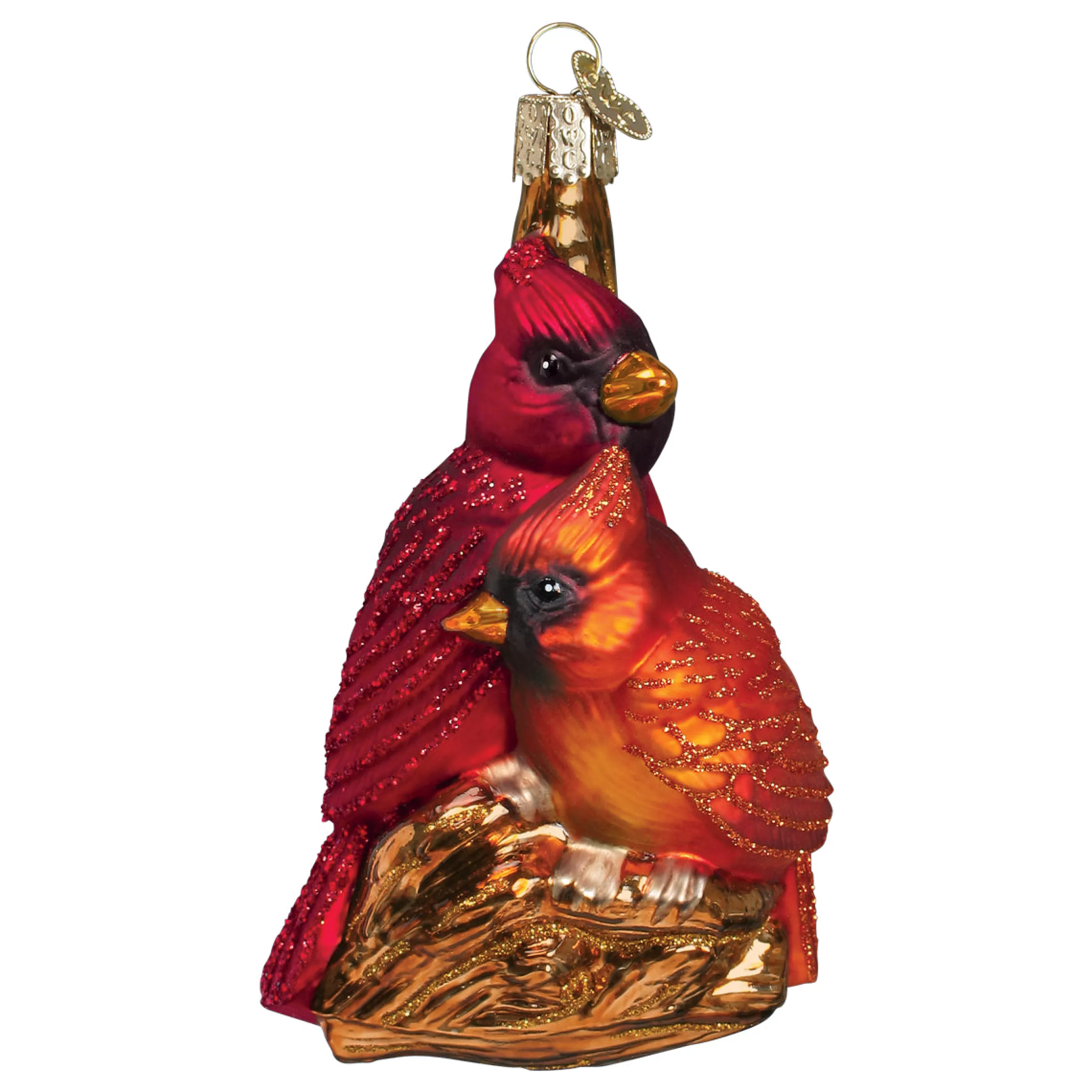 DUPLICATE FACTORY Pair Of Cardinals Ornament