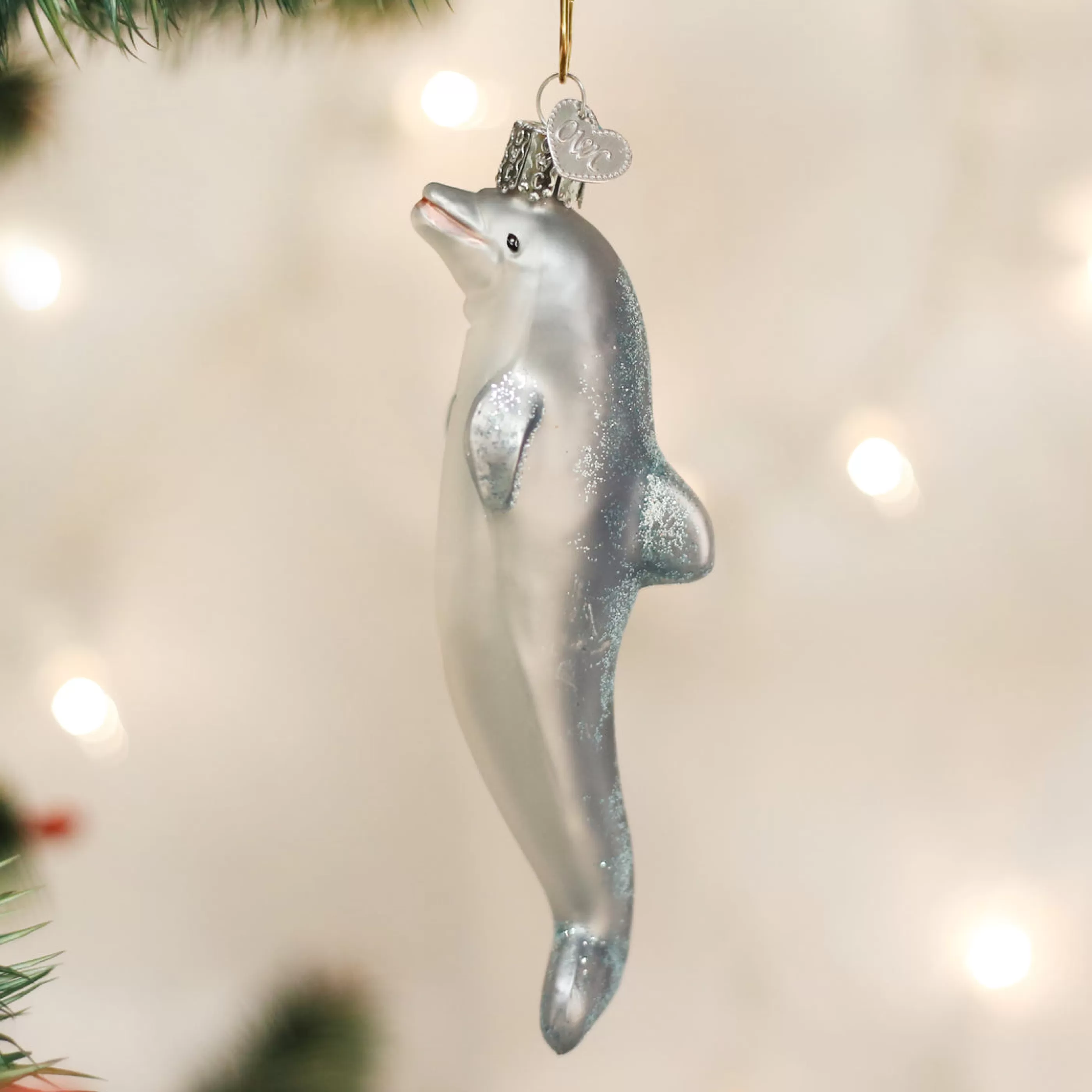 DUPLICATE FACTORY Playful Dolphin Ornament