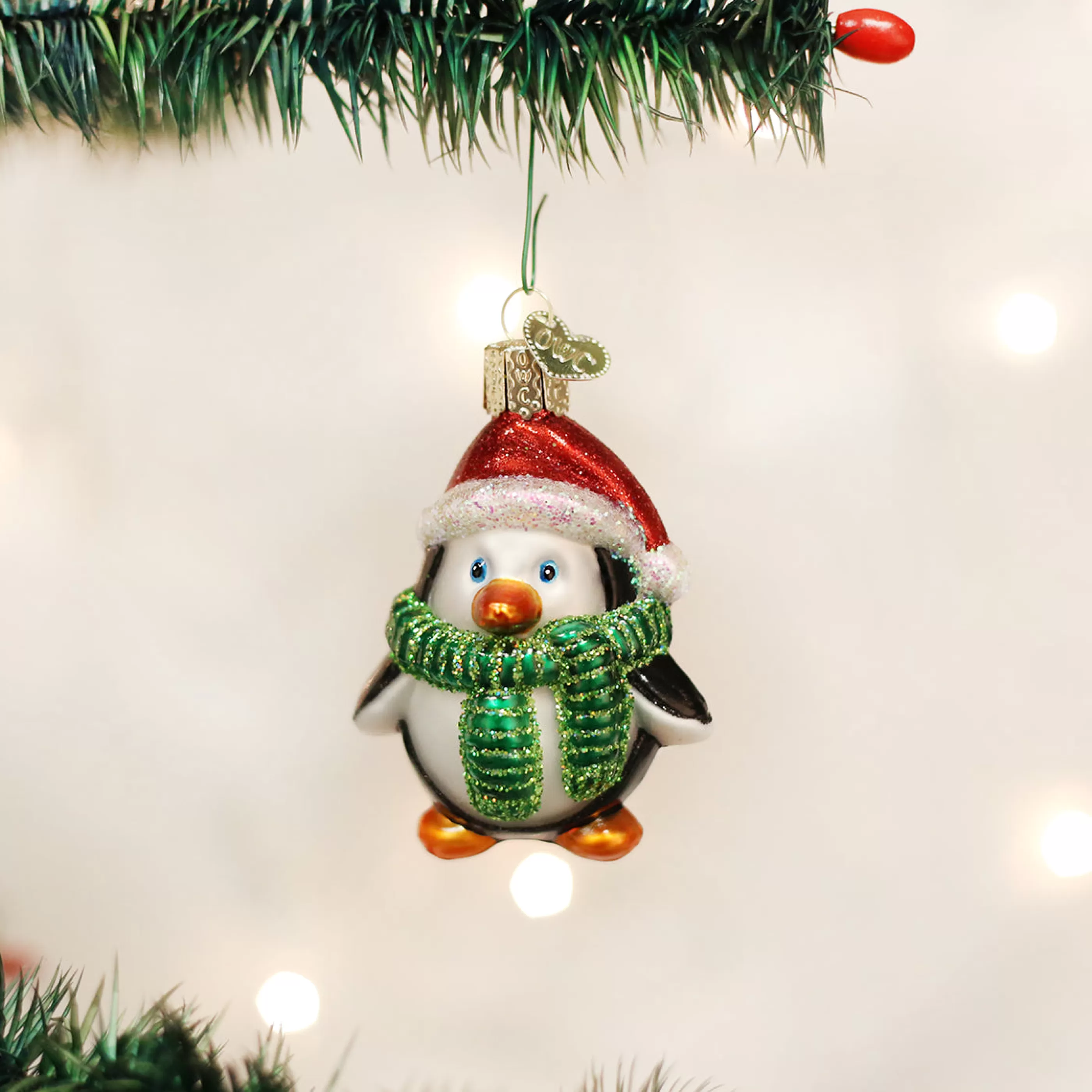 DUPLICATE FACTORY Playful Penguin Ornament