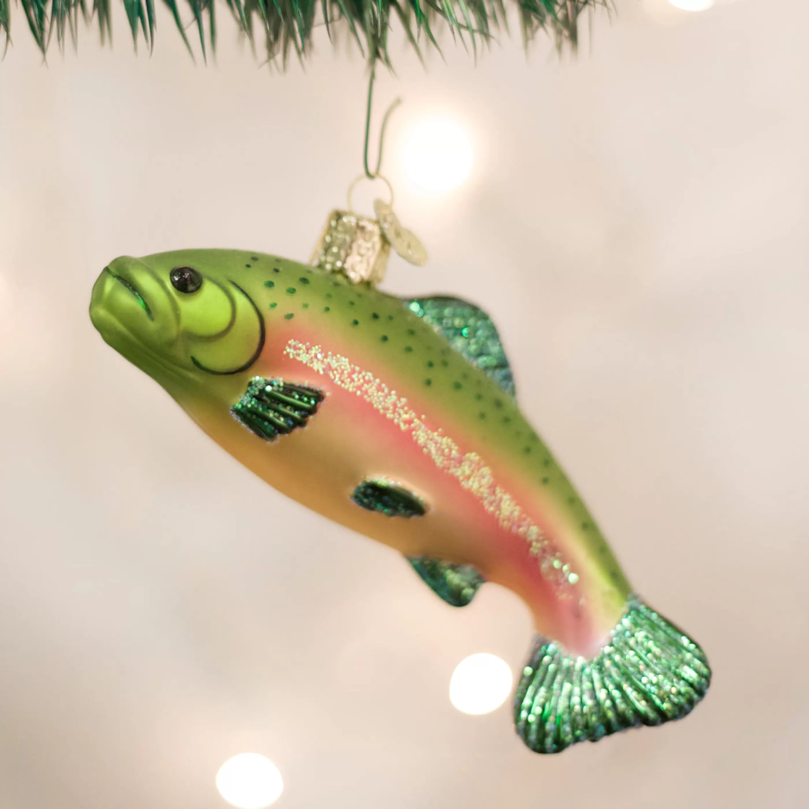 DUPLICATE FACTORY Rainbow Trout Ornament