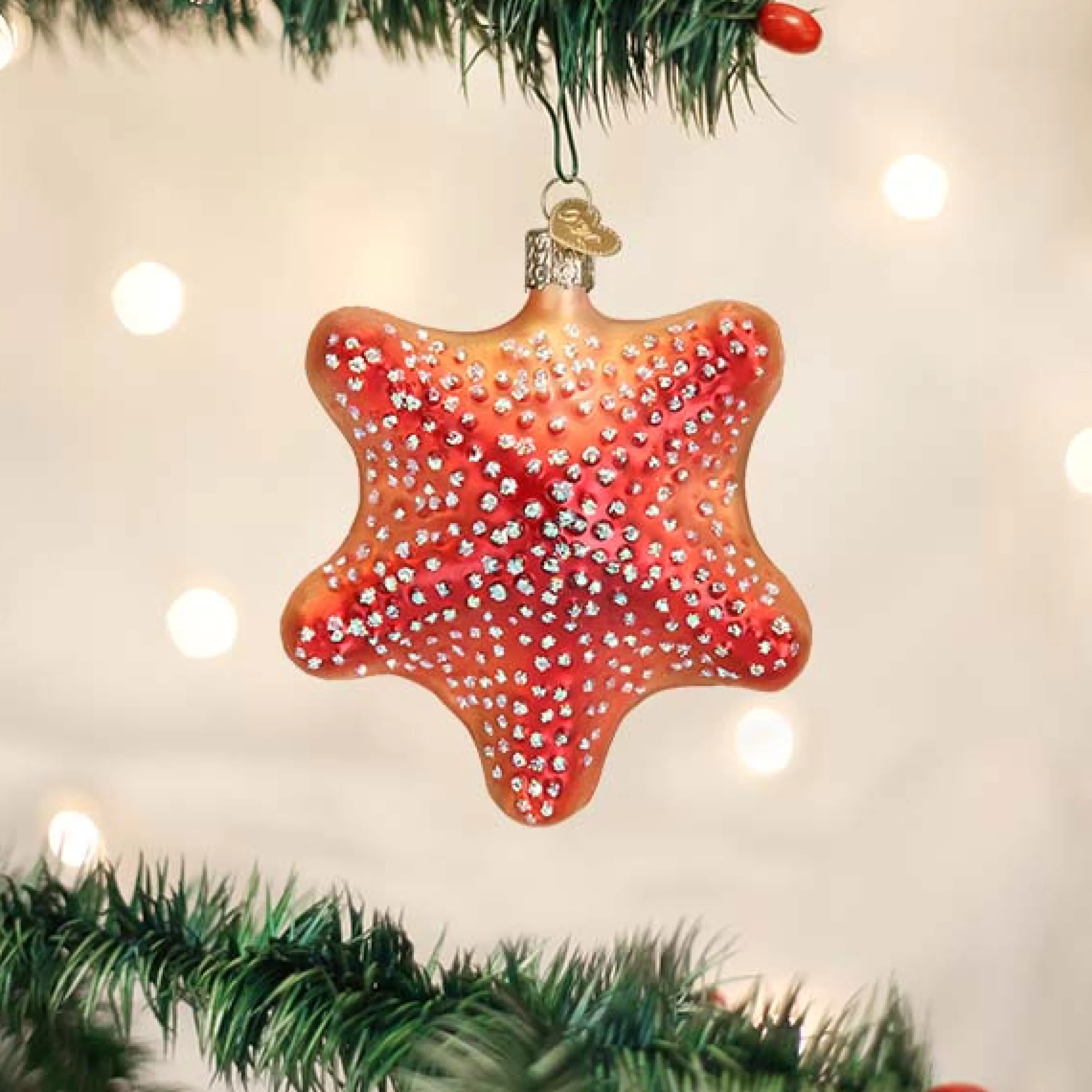 Guining Red Starfish Ornament