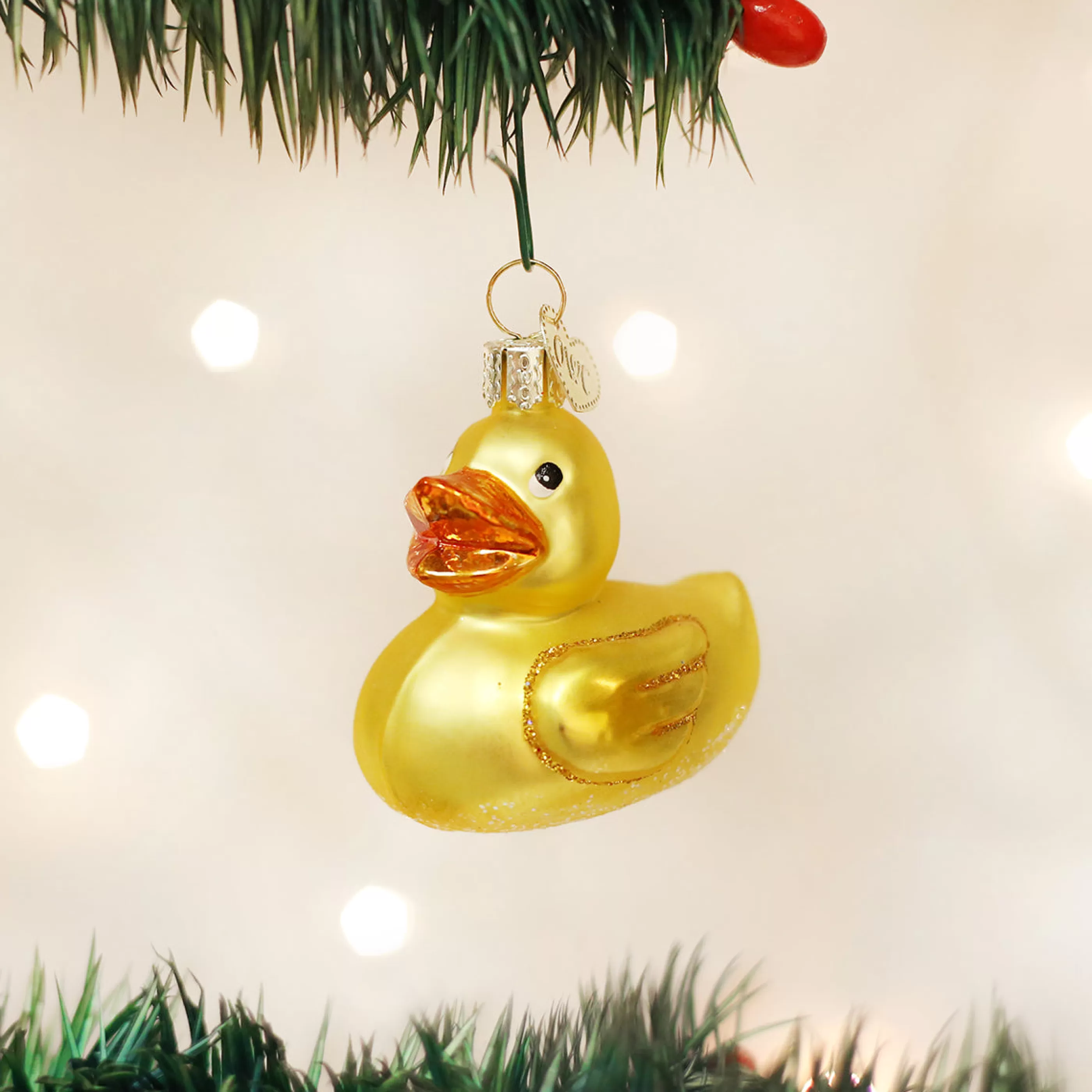 DUPLICATE FACTORY Rubber Ducky Ornament