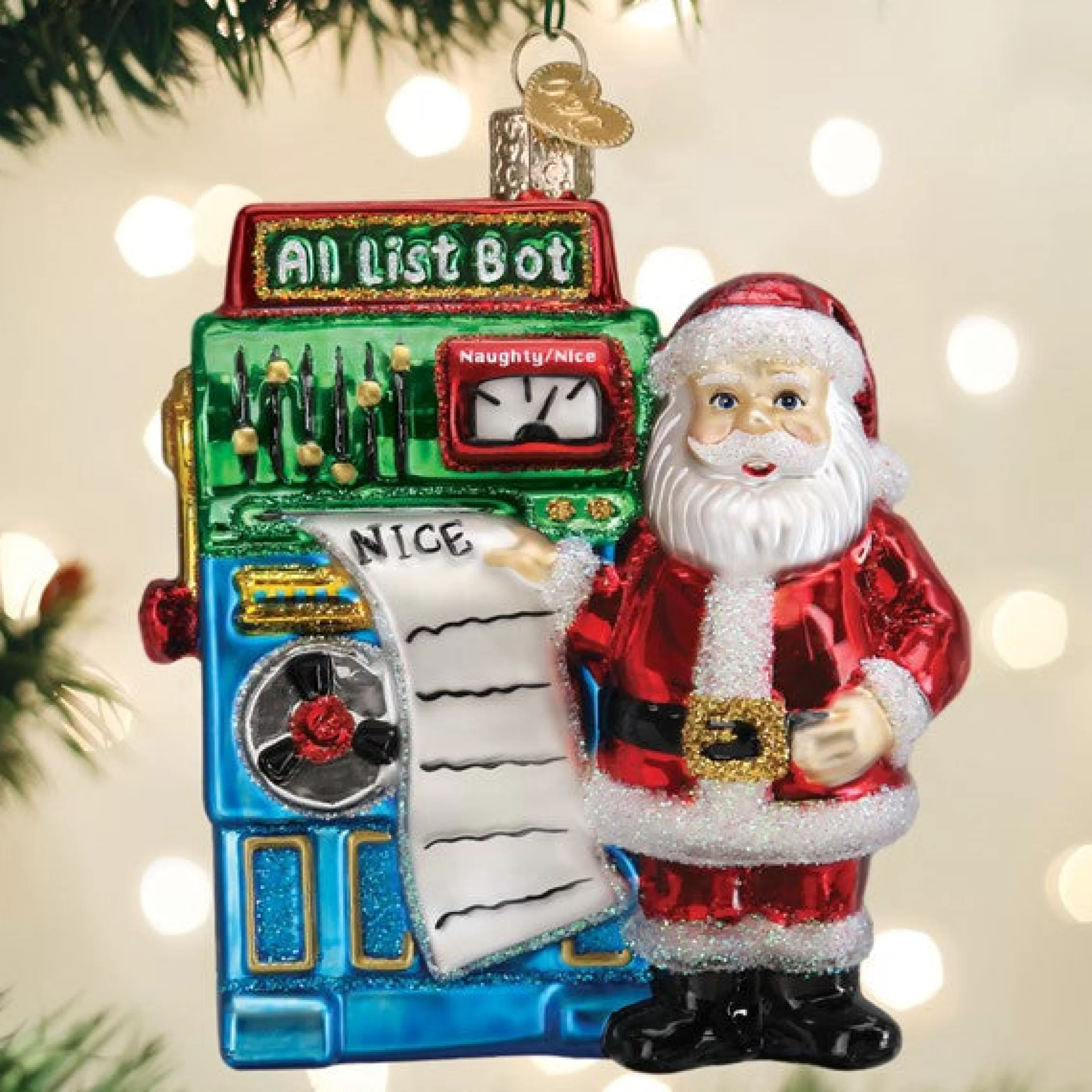 * Santa's Ai Bot Ornament