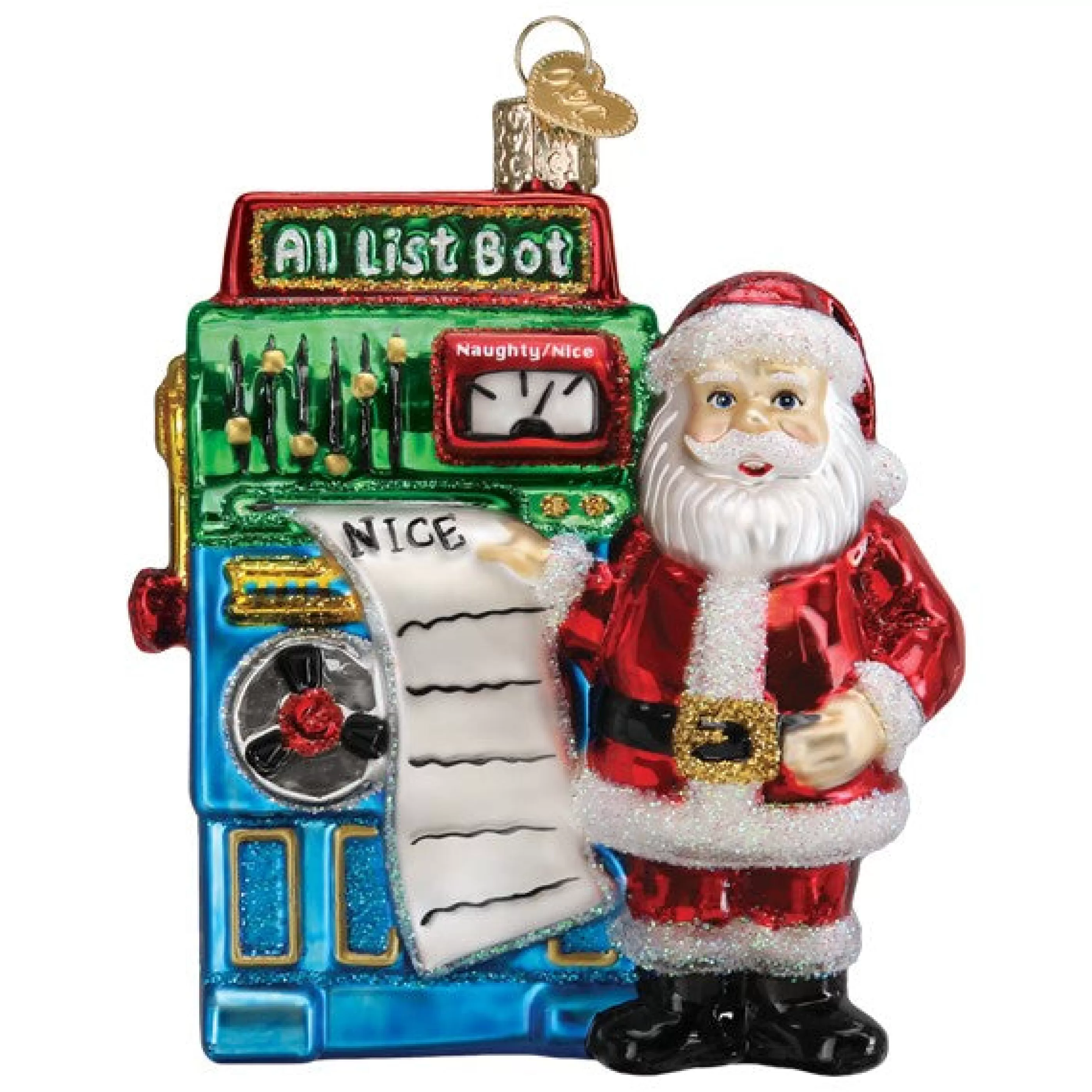 * Santa's Ai Bot Ornament