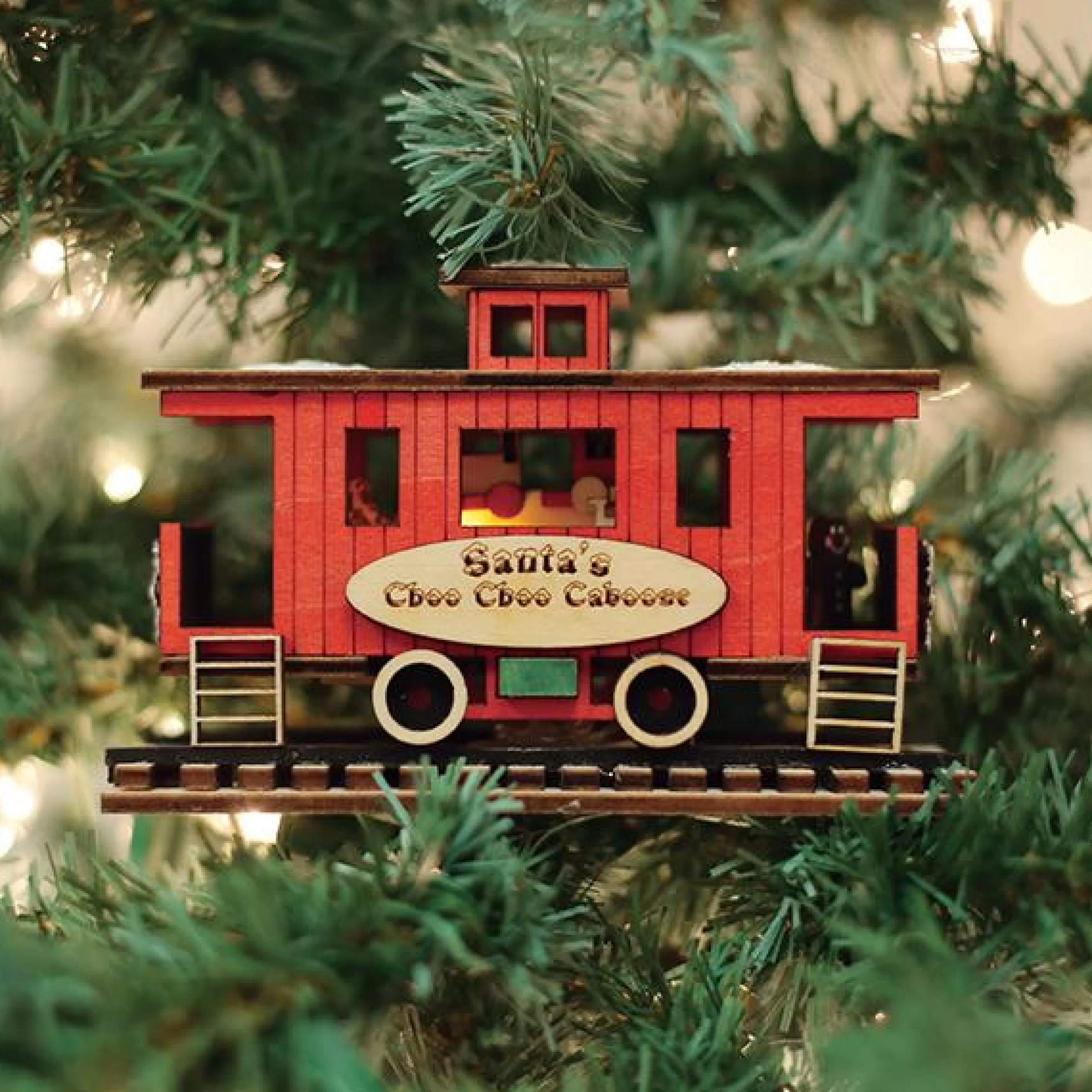 HR Santa's Choo Choo Caboose