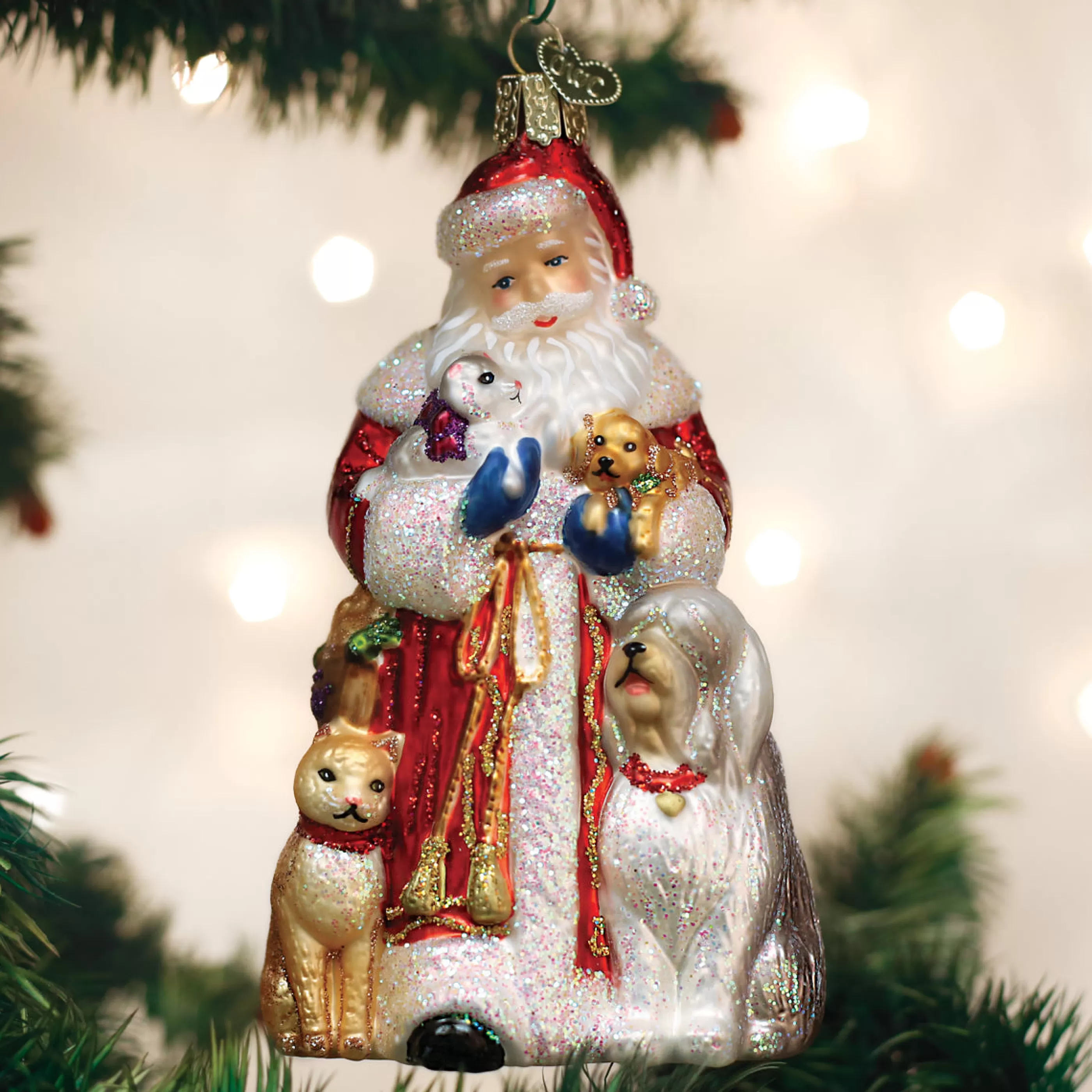 Guining Santa's Furry Friends