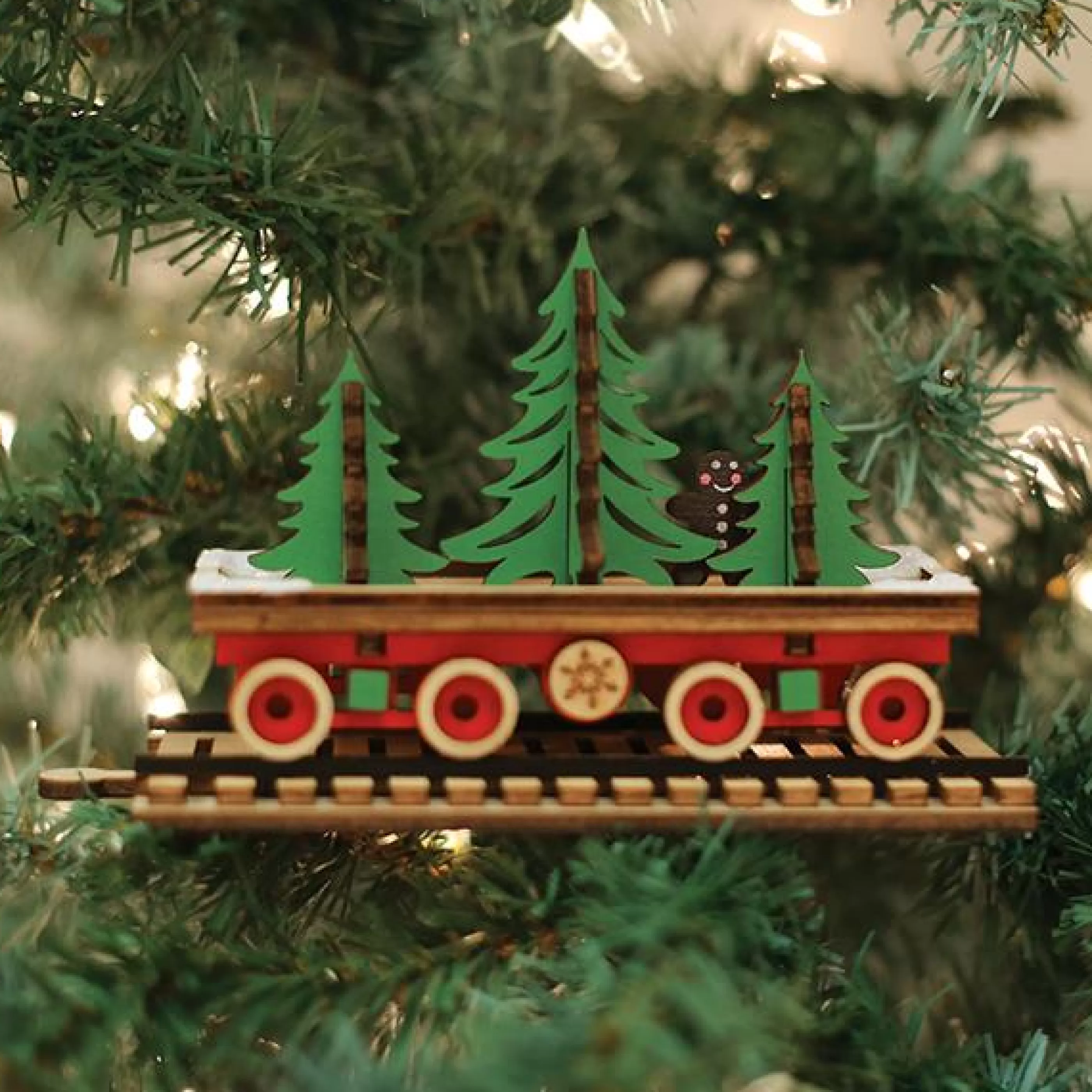 HR Santa's Np Express Flat Car