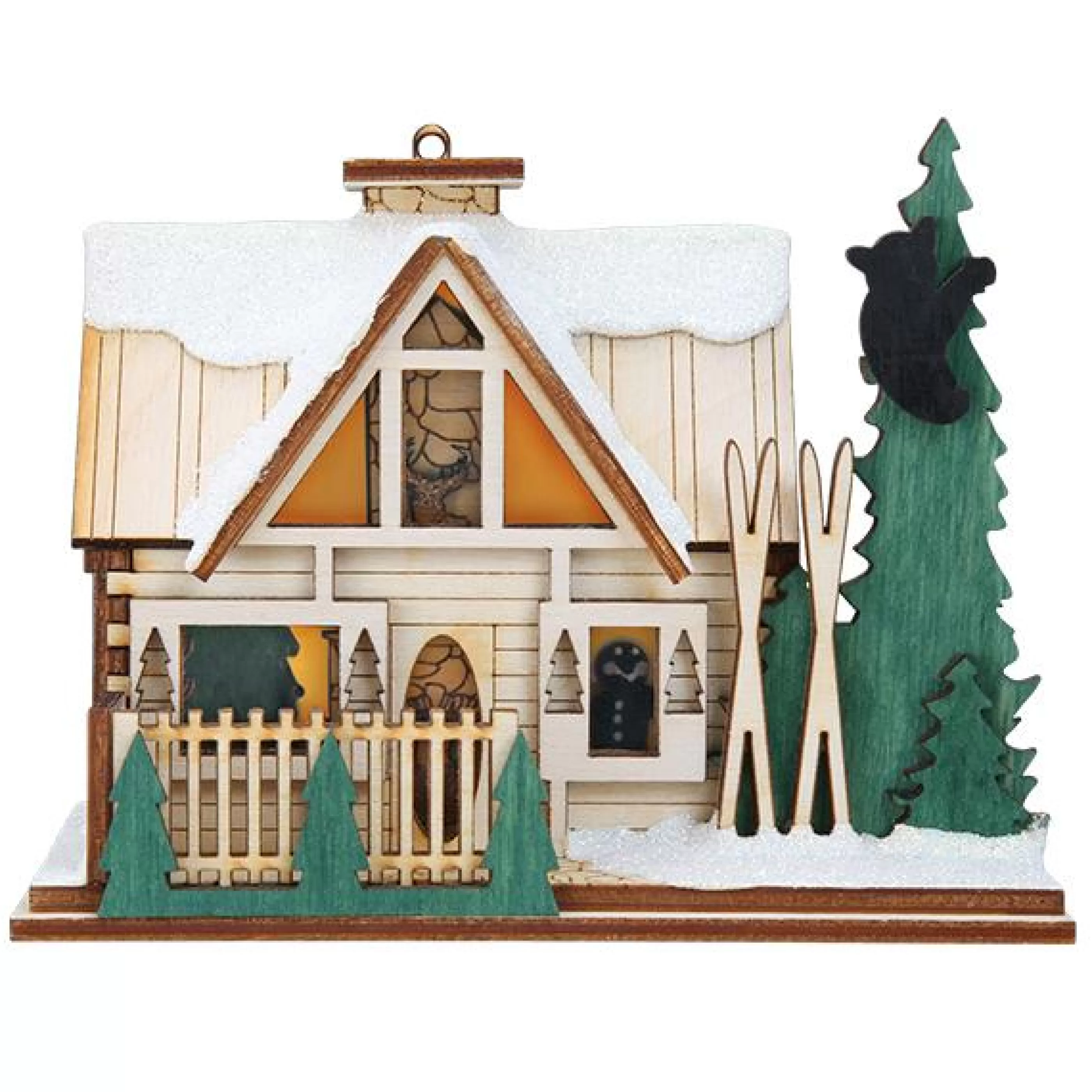 HR Santa's Ski Lodge-Gc126