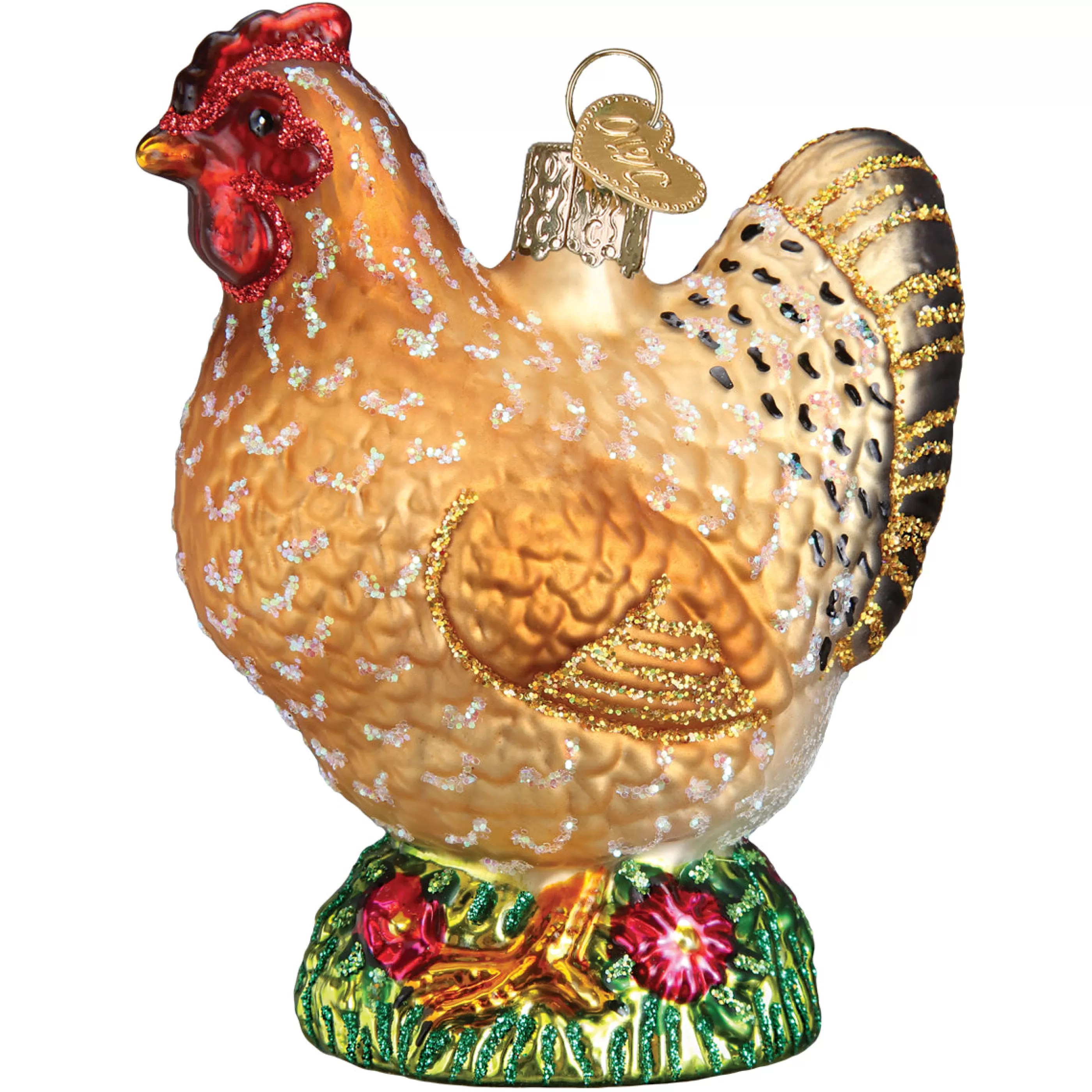DUPLICATE FACTORY Spring Chicken Christmas Ornament