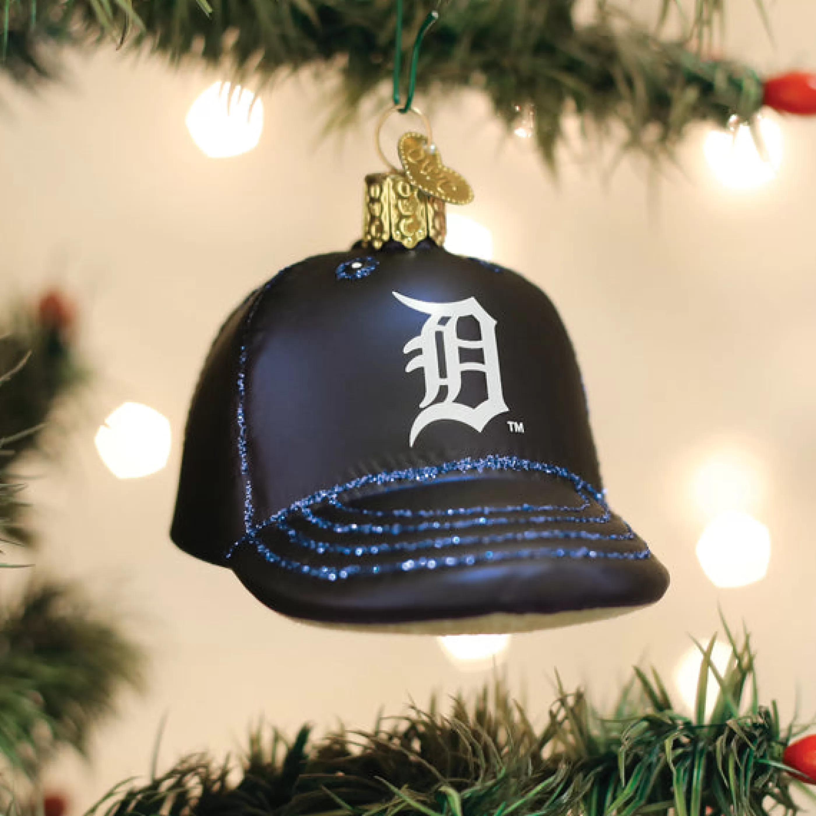 EAST WEST Tigers Baseball Cap Ornament