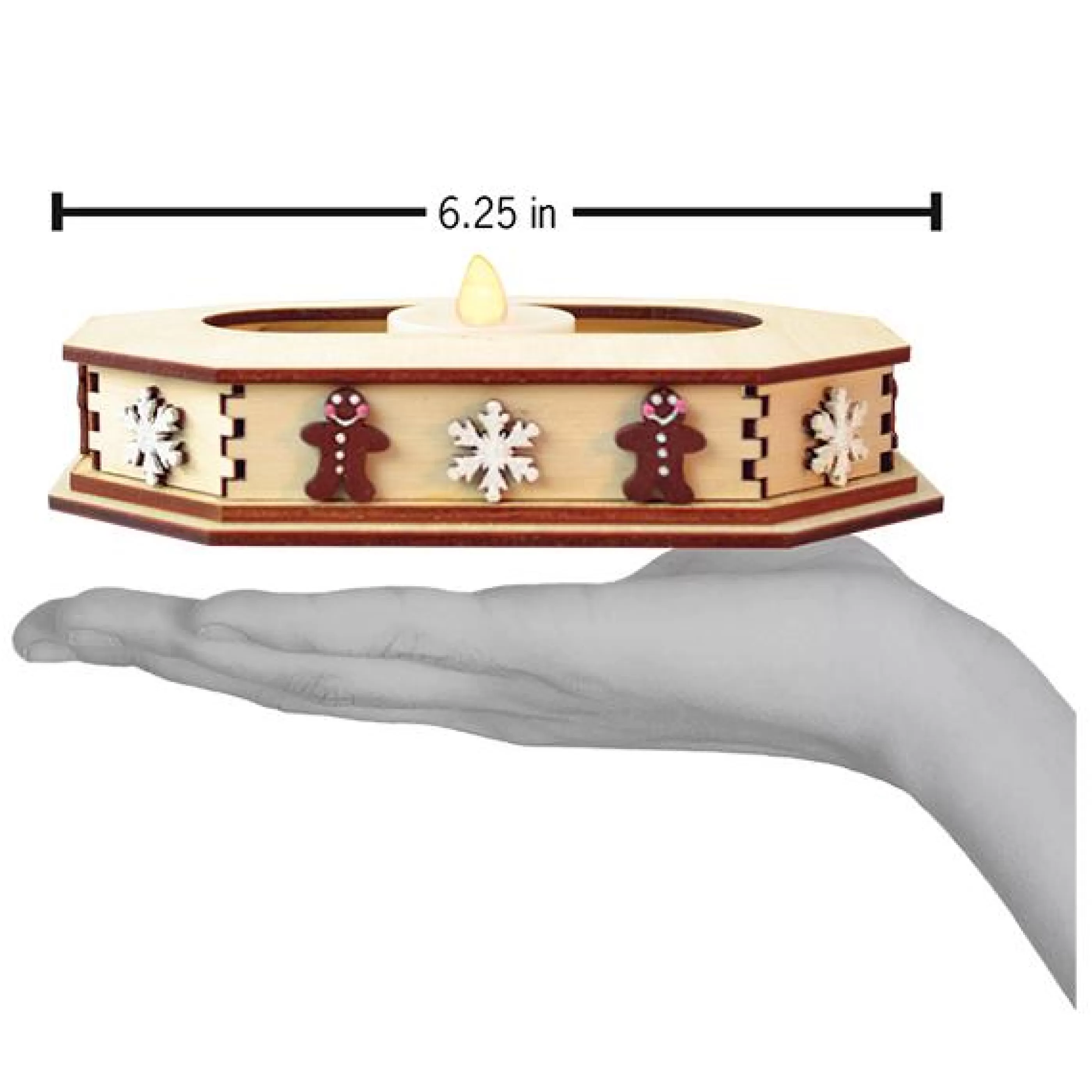 HR Tl Disp-Snowflake(Lg)-Gcd105Sl