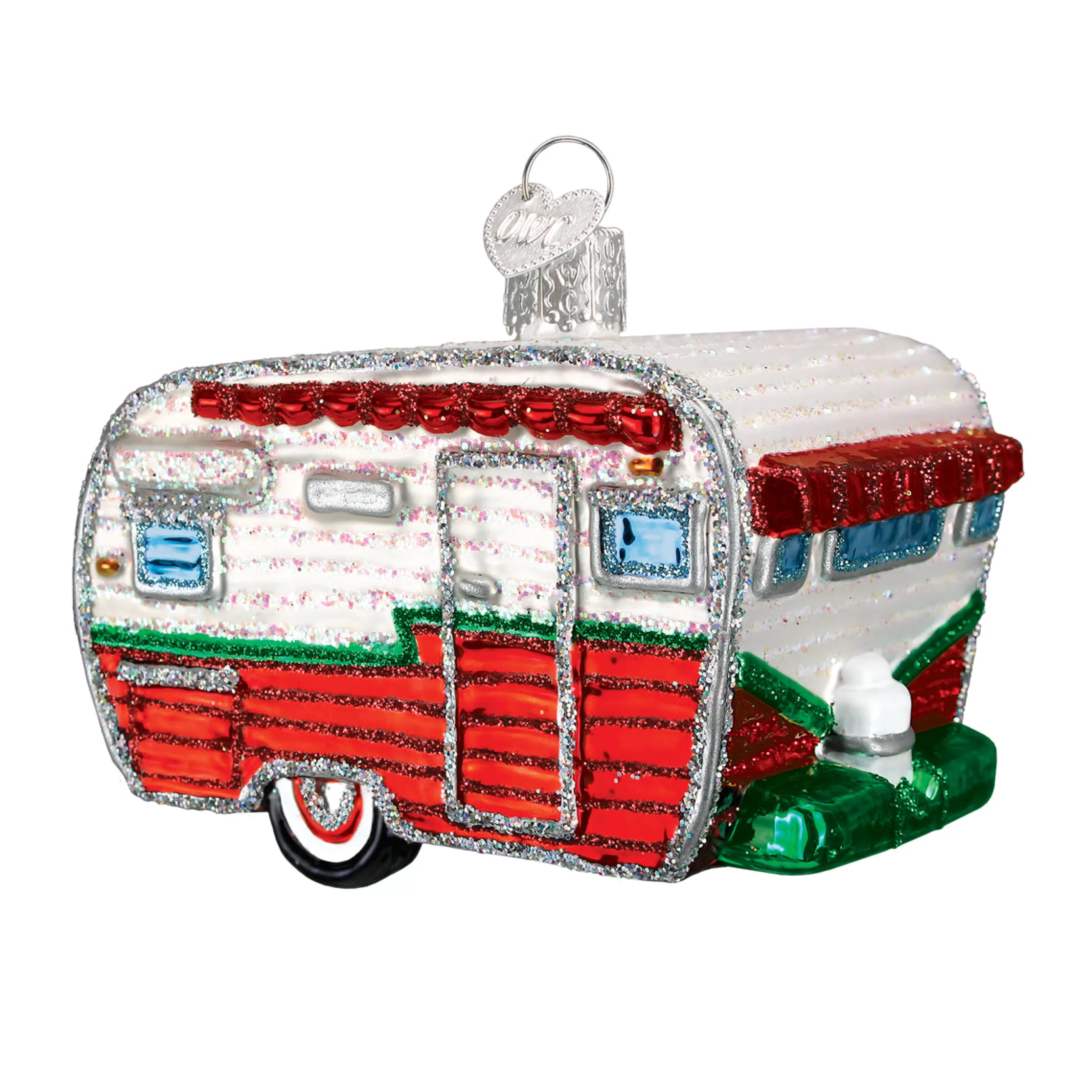DUPLICATE FACTORY Travel Trailer Ornament
