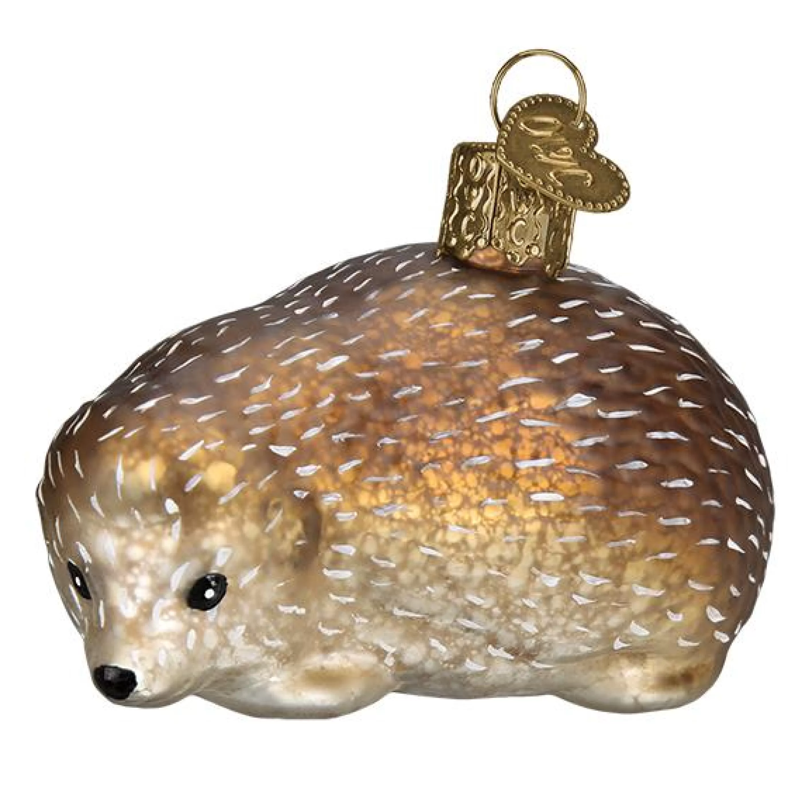EAST WEST Vintage Hedgehog Ornament
