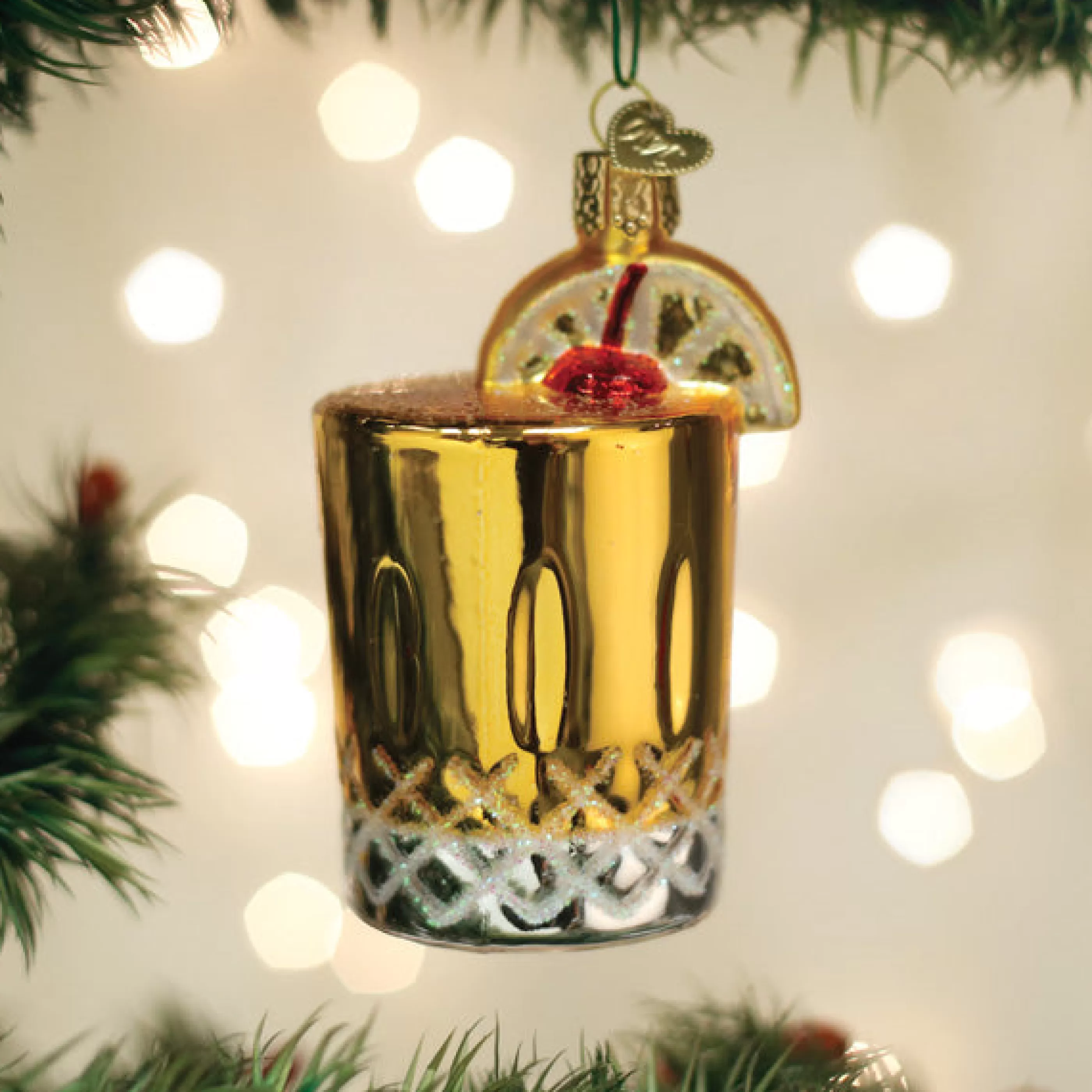 EAST WEST Whiskey Sour Ornament