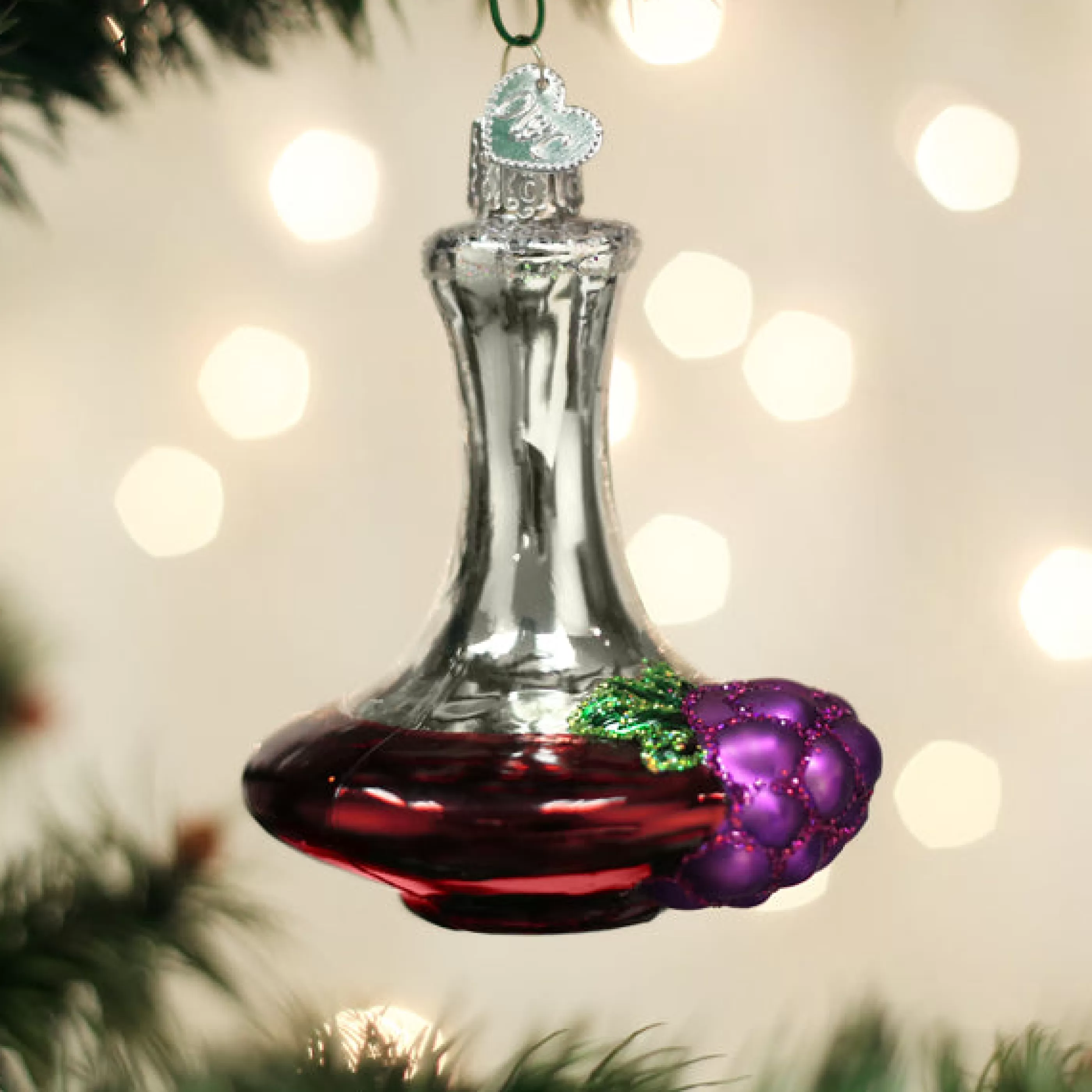 EAST WEST Wine Decanter Ornament